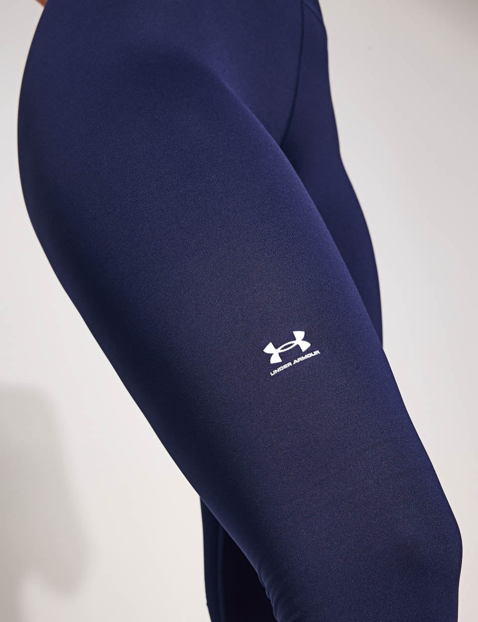 ColdGear Thermal Leggings for Women - Midnight Navy/White - Winter Running, Yoga & Outdoor Activities