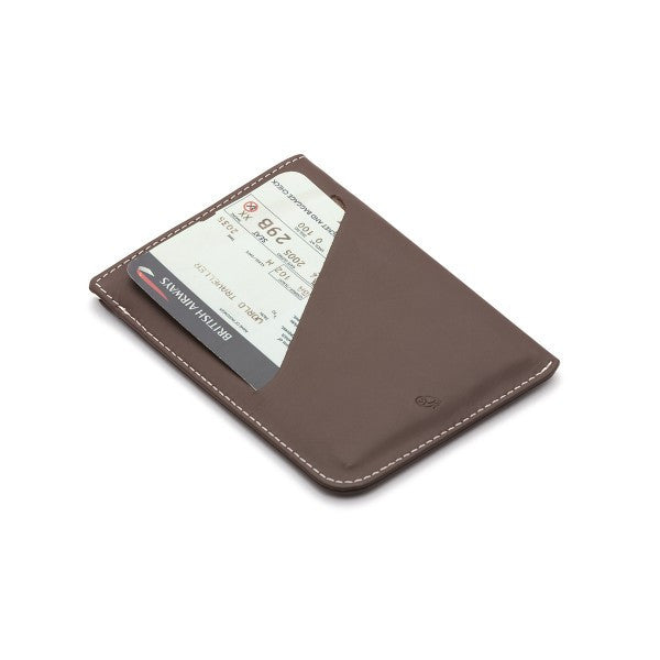 Bellroy Premium Leather Passport Sleeve Wallet - RFID Blocking Travel Organizer for Men & Women | Perfect for Airports, Business Trips & International Travel