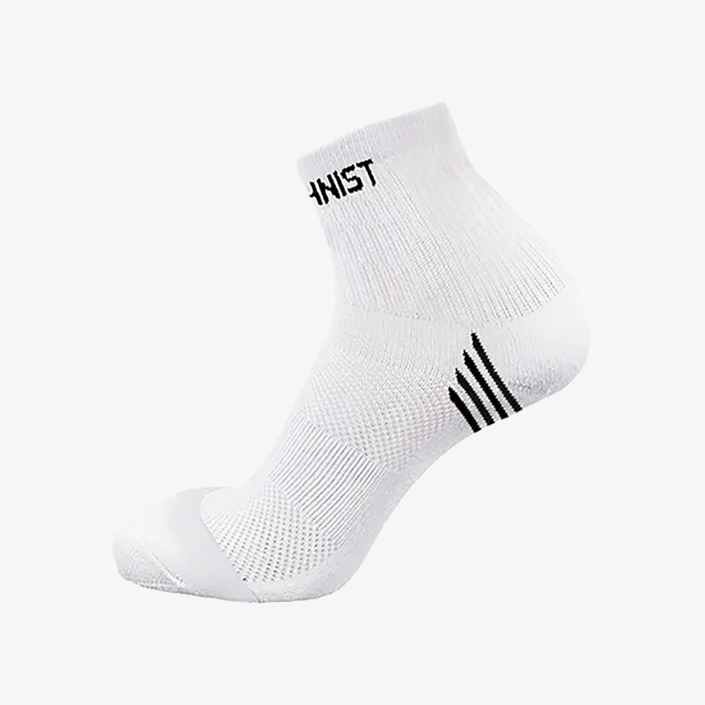 Technist Women's Athletic Crew Socks - 6 Pairs Pack, Moisture-Wicking, Cushioned Support for Running, Yoga & Workouts - Black (TS 12WBK) - Perfect for Gym, Sports & Everyday Comfort