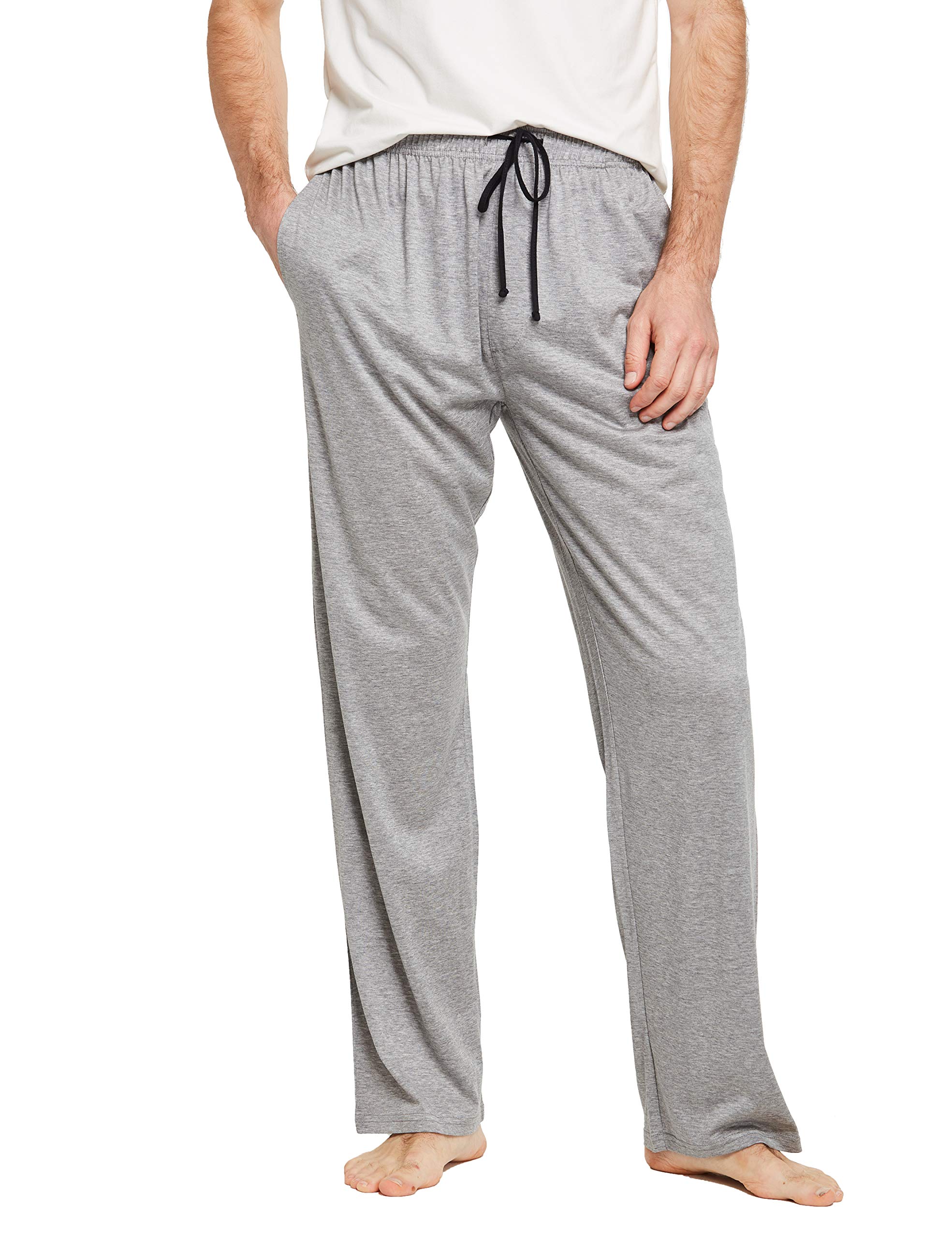 Soft & Breathable Jersey Cotton Knit Pajama Pants for Women - Cozy Lounge & Sleepwear for Relaxing at Home or Travel