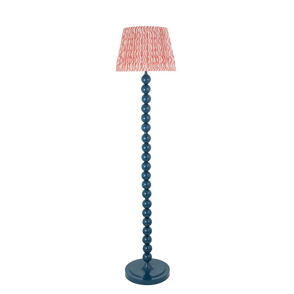Auralis Ripple Floor Lamp with E27 Socket - Modern LED Standing Light for Living Room, Bedroom & Office - Adjustable Height in Multiple Finishes (Black, White, Bronze) - Perfect for Ambient Lighting & Home Decor