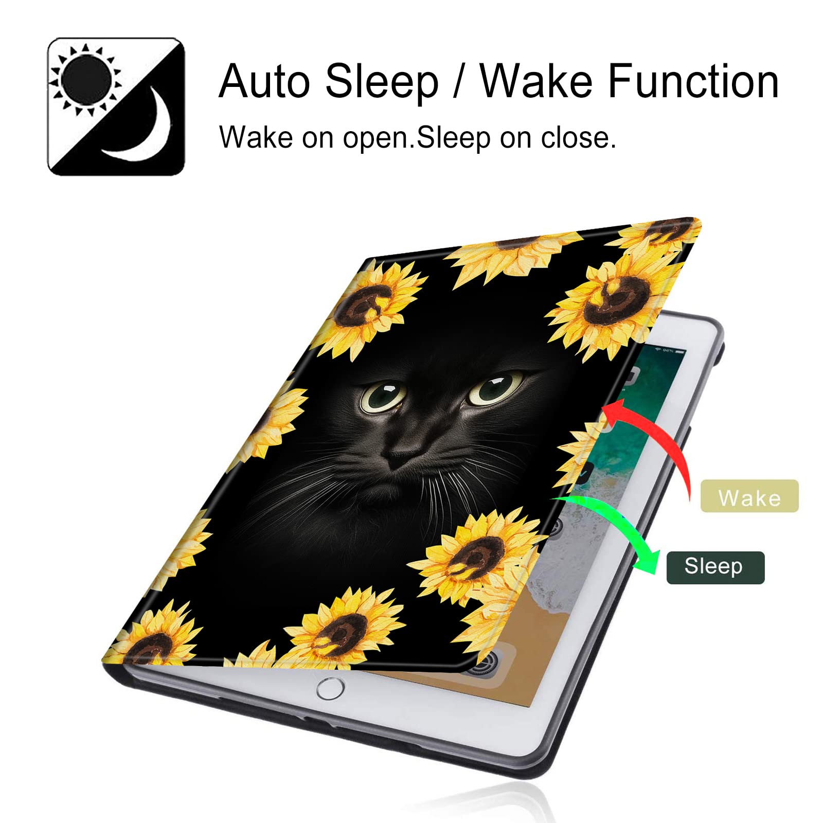 Premium PU Leather Smart Cover for Kindle Paperwhite 6.8
