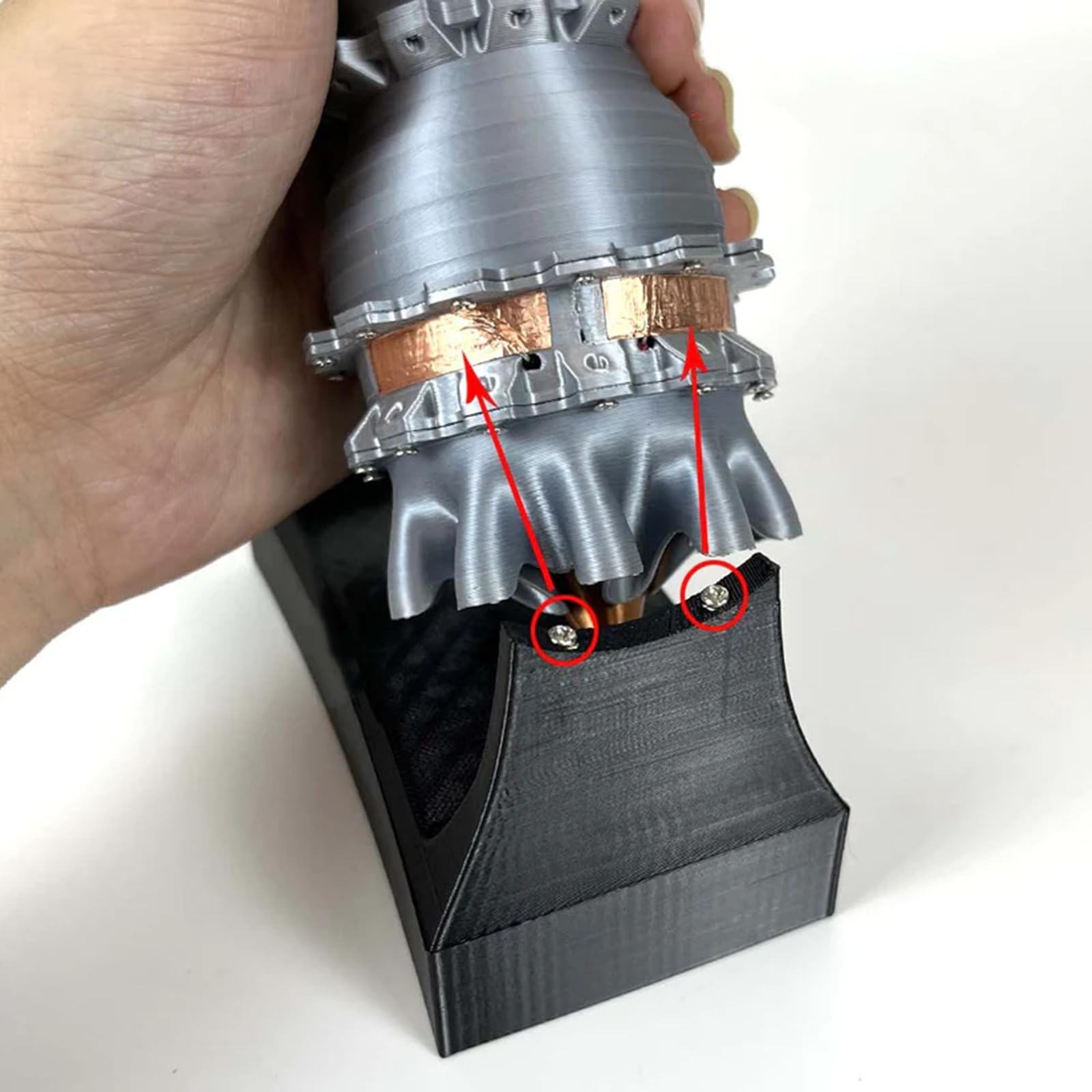 EvikOo TR900 Turbofan Engine Model Kit - 20cm/7.8
