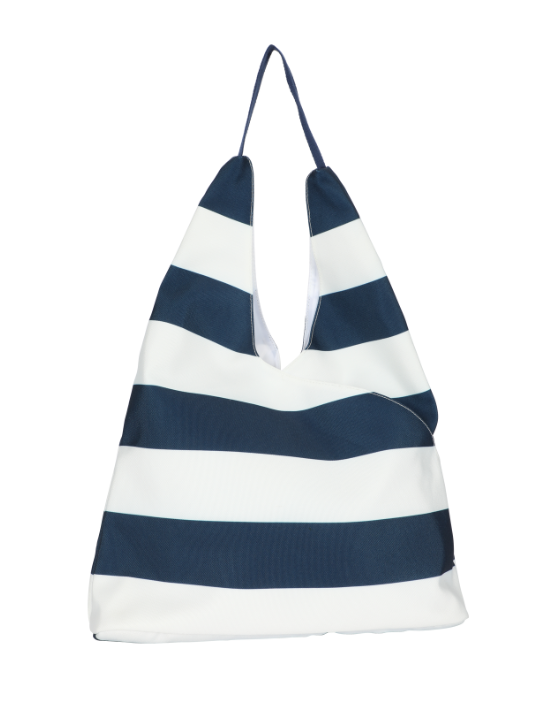 Donald Duck DIS341 Canvas Slouch Shopper Tote Bag - Navy/White - Stylish & Spacious for Shopping, Beach, and Everyday Use