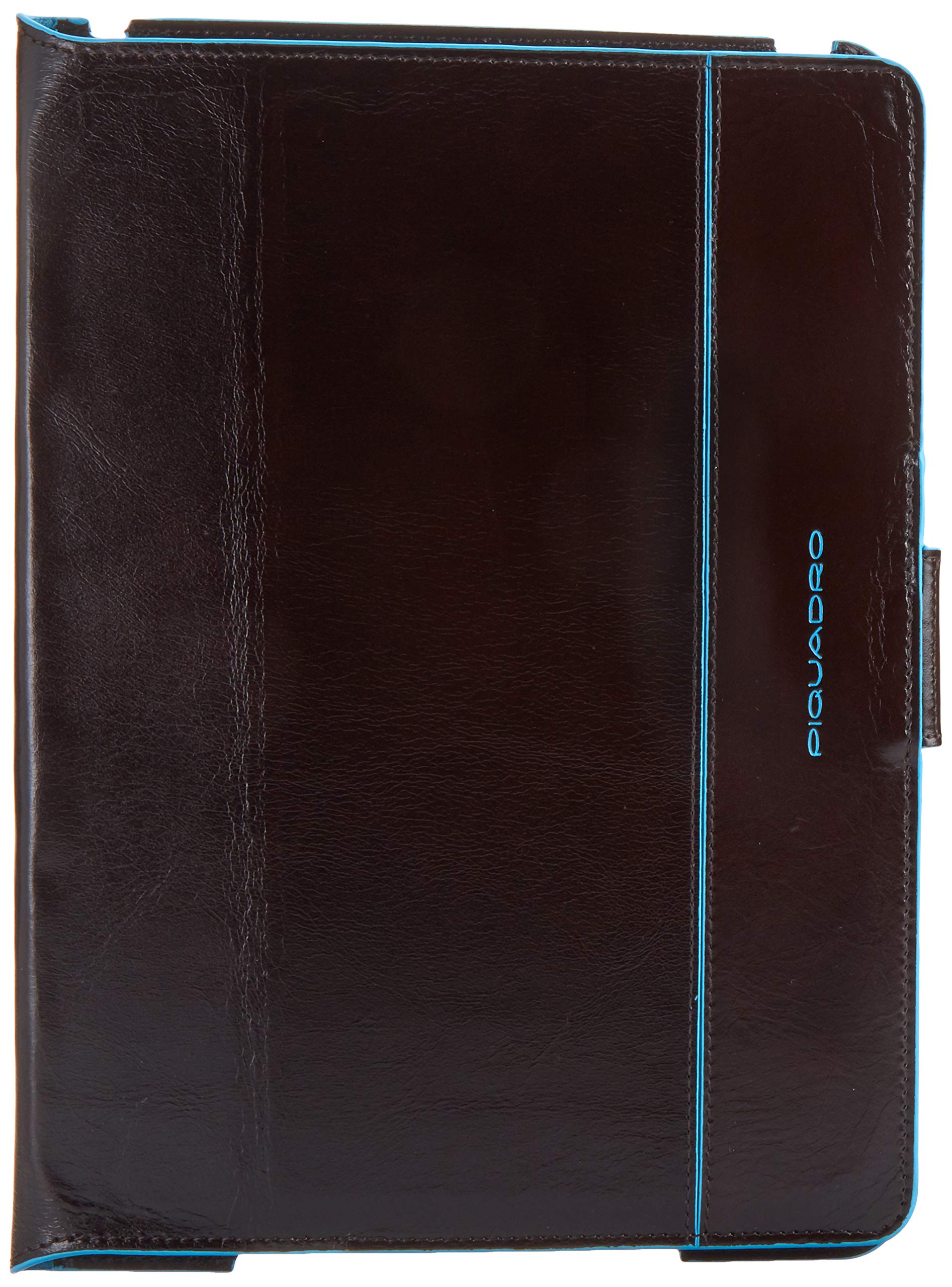Piquadro Premium Leather iPad Air 2 Case with Auto Sleep/Wake - Mahogany Brown Protective Cover | Perfect for Office, Travel & Home Use