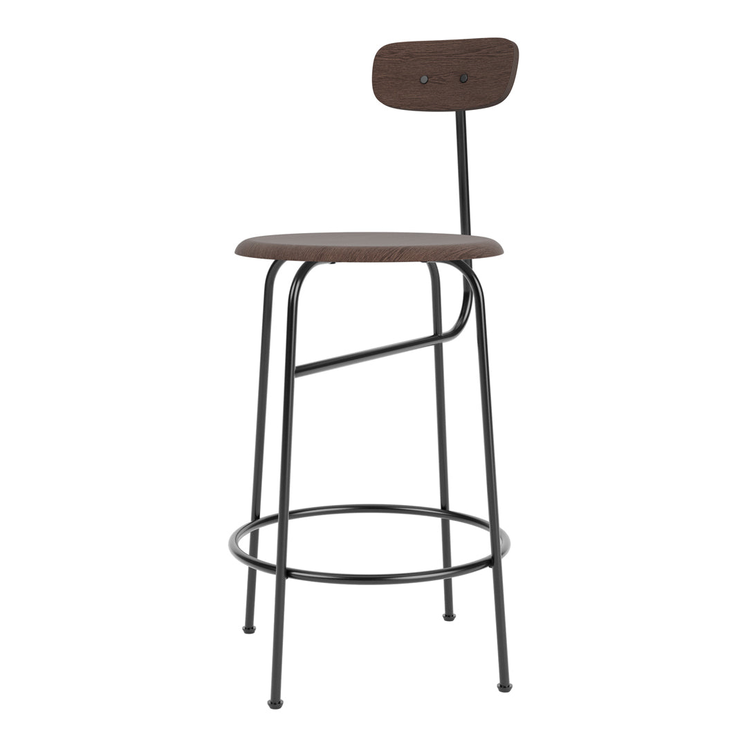 Afteroom Counter Chair - Modern Minimalist Stool for Kitchen Island, Bar & Dining - High-Quality Wooden Seat with Ergonomic Design - Perfect for Small Spaces & Contemporary Interiors