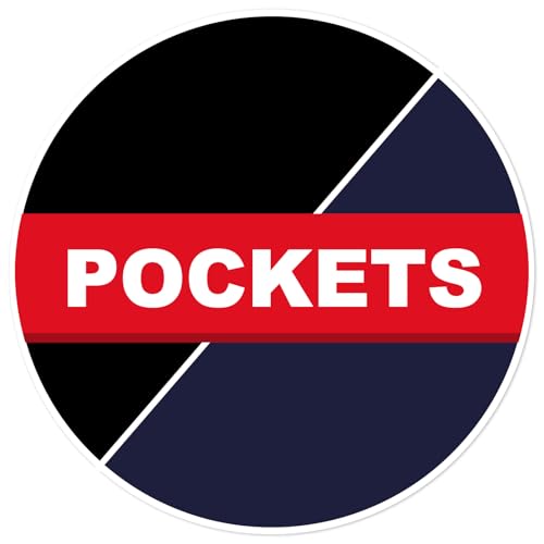 Black/Navy Blue（2 Pockets）