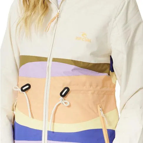 Rip Curl Betty Crudo Print Women's Snow Jacket - Waterproof Winter Coat for Skiing, Snowboarding & Outdoor Adventures