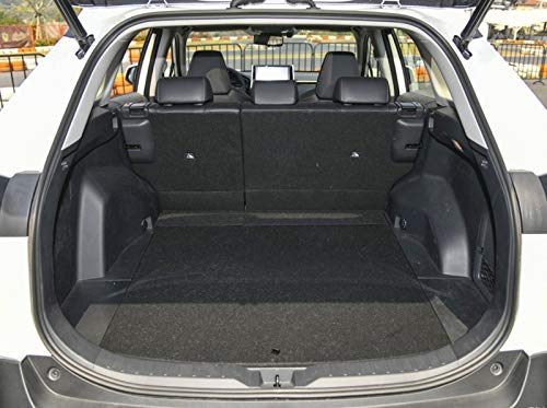 Premium 3D Full Coverage All-Weather Waterproof Custom Fit Car Cargo Liner Trunk Mat Tray for Land Rover Range Rover Sport 2010-2013 - Heavy Duty Protection, Black with Black Stitching - Perfect for Road Trips, Camping & Outdoor Adventures