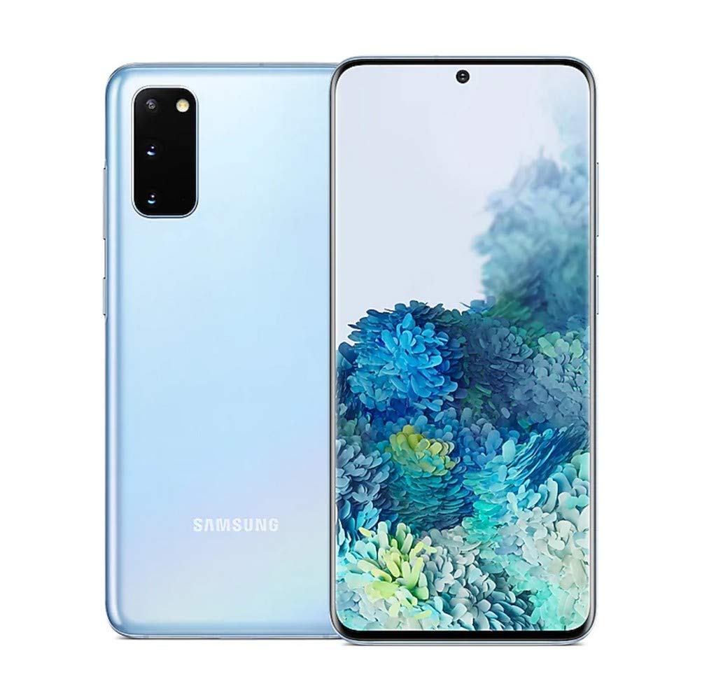 Samsung Galaxy S20 5G Unlocked Smartphone 128GB Cloud Blue - Refurbished Premium Android Phone for AT&T, T-Mobile & Verizon | Perfect for Streaming, Gaming & Productivity on the Go