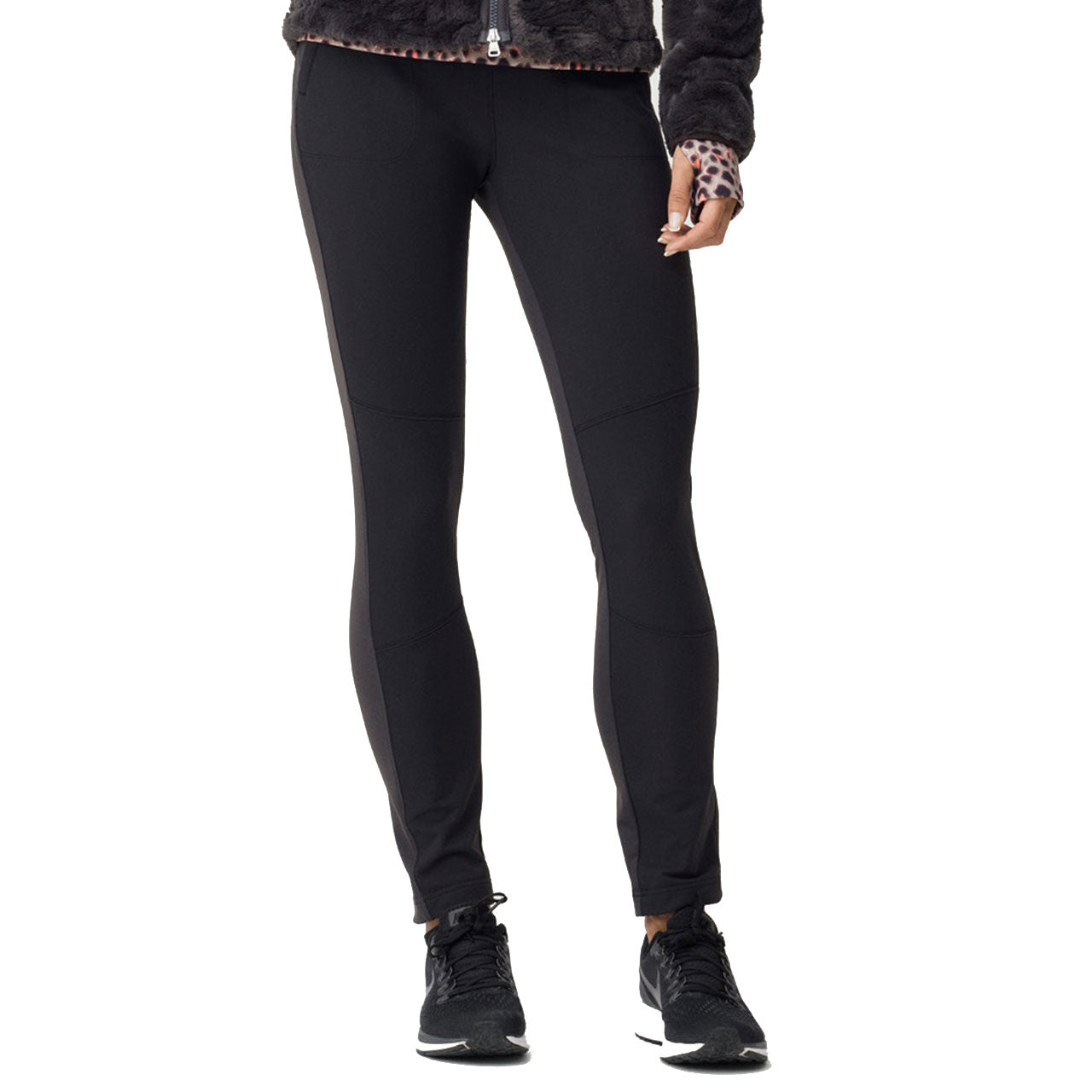 Women's Golf Tights - Trina Black Athletic Leggings for Daily Sports & Training | Perfect for Golf, Yoga & Gym Workouts