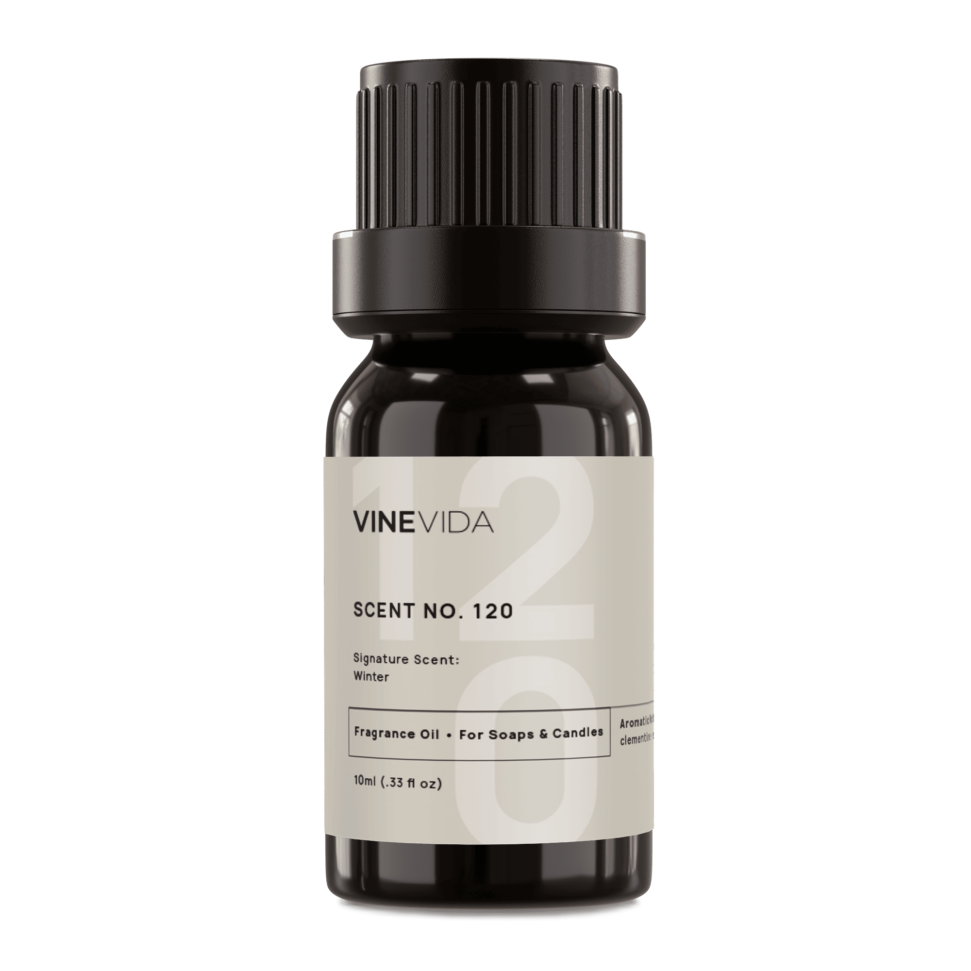Premium No. 120 Fragrance Oil for Handmade Soaps, Candles & DIY Crafts - Winter Scented Aromatherapy Essential Oil for Home, Spa & Relaxation