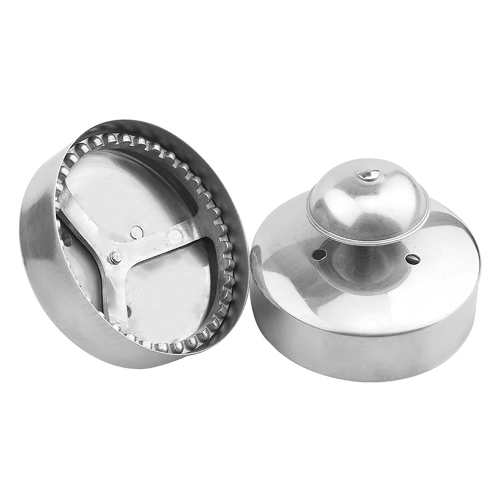 Stainless Steel Sandwich Cutter & Sealer - Round Sandwich Maker for Perfectly Sealed & Crust-Free Sandwiches - Ideal for School Lunches, Picnics & Quick Meals