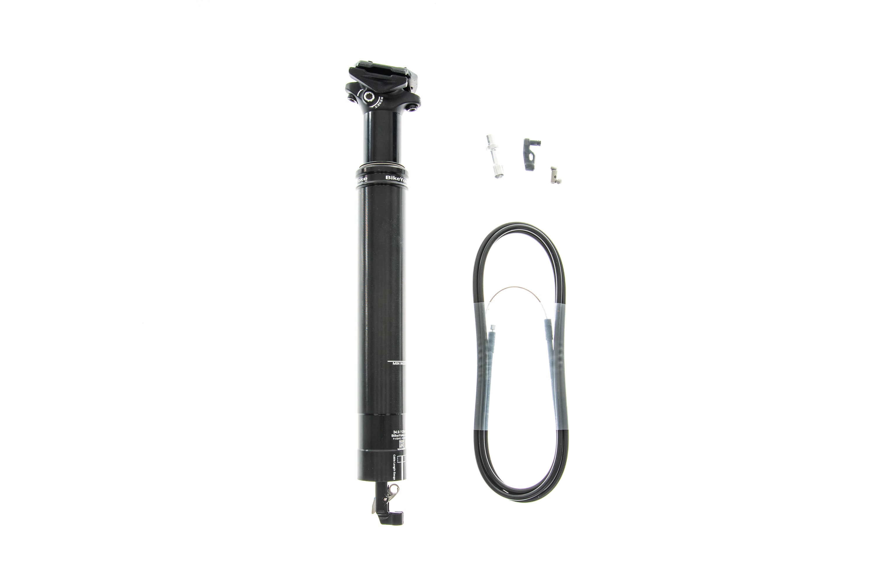 Bike Yoke Revive Dropper Seatpost 34.9mm 125mm Travel - Lightweight MTB Dropper Post for Trail & Enduro Biking - Perfect for Mountain Bike Upgrades and Off-Road Adventures