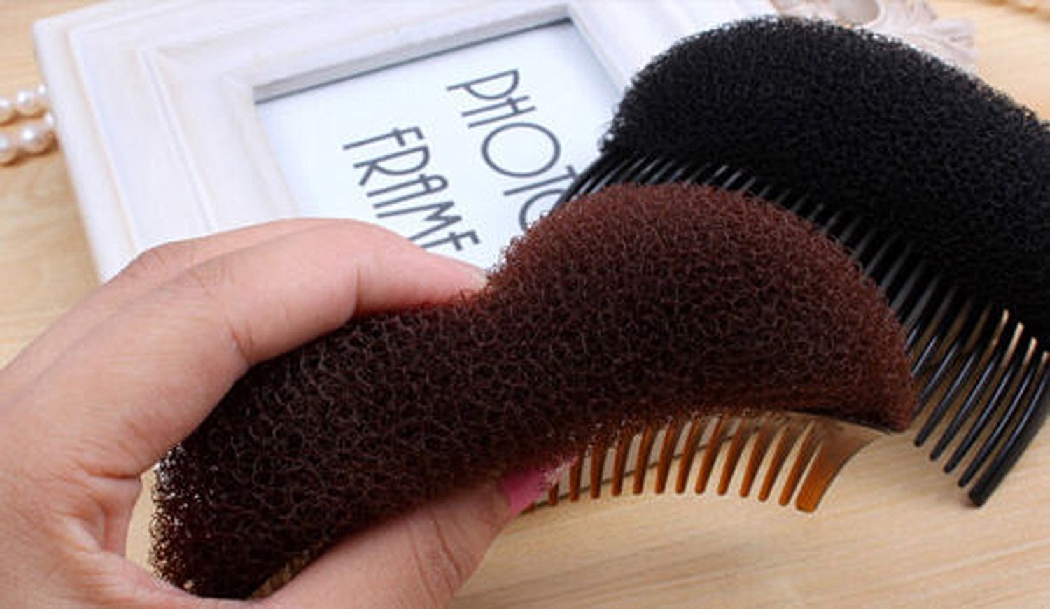 Yueton 2-Pack Hair Styling Clip Stick - Bun Maker & Braid Tool for Women & Girls | Perfect for Updos, Ponytails & Everyday Hair Accessories