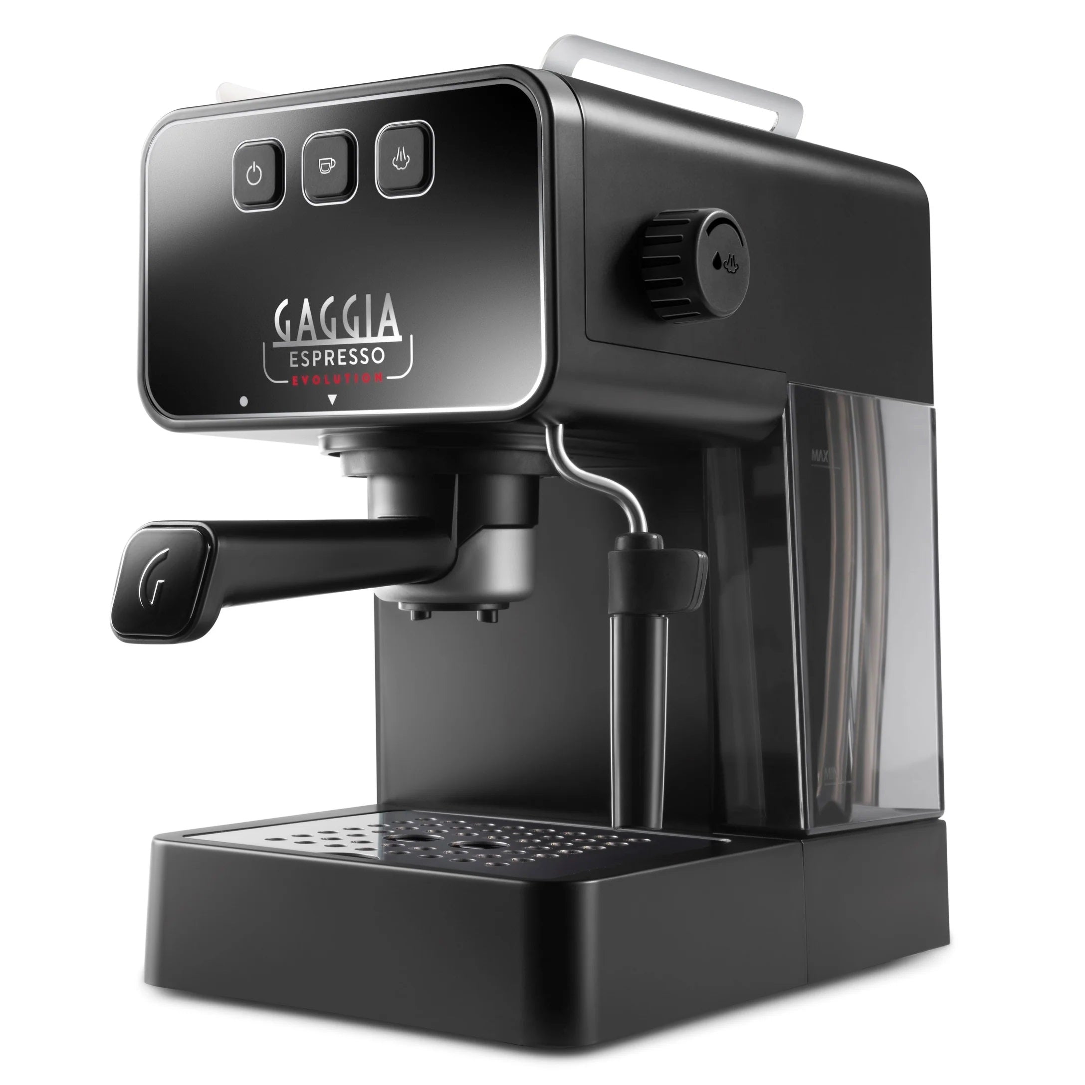 Gaggia Espresso Evolution Coffee Machine - Professional Italian Espresso Maker for Home & Cafe Use | Perfect for Latte, Cappuccino & Americano | Compact Design with Milk Frother