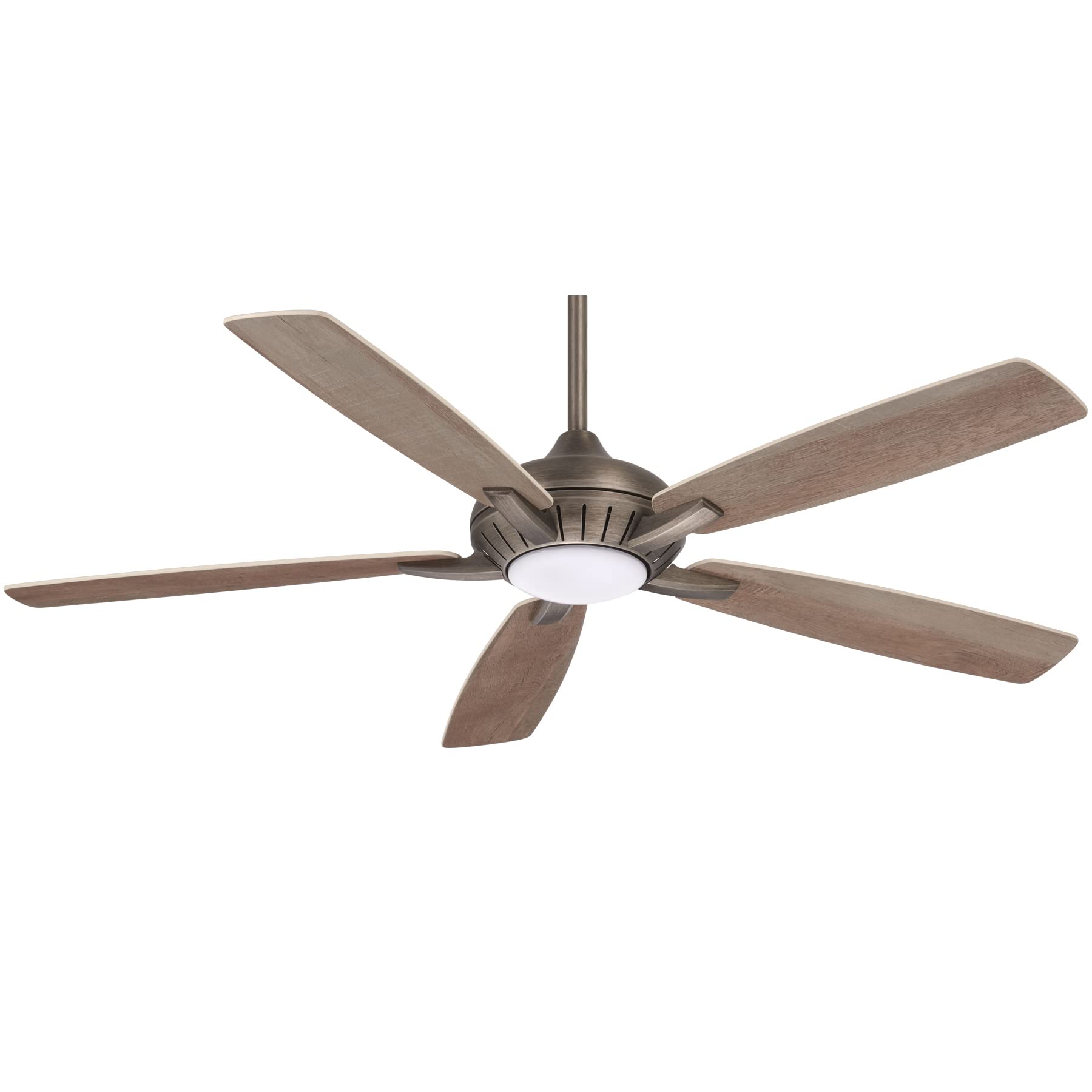 Minka Aire F1001-HBZ Dyno XL 60 Inch Ceiling Fan with LED Light Kit & Remote Control - Heirloom Bronze Finish - Perfect for Living Room, Bedroom & Outdoor Covered Patio