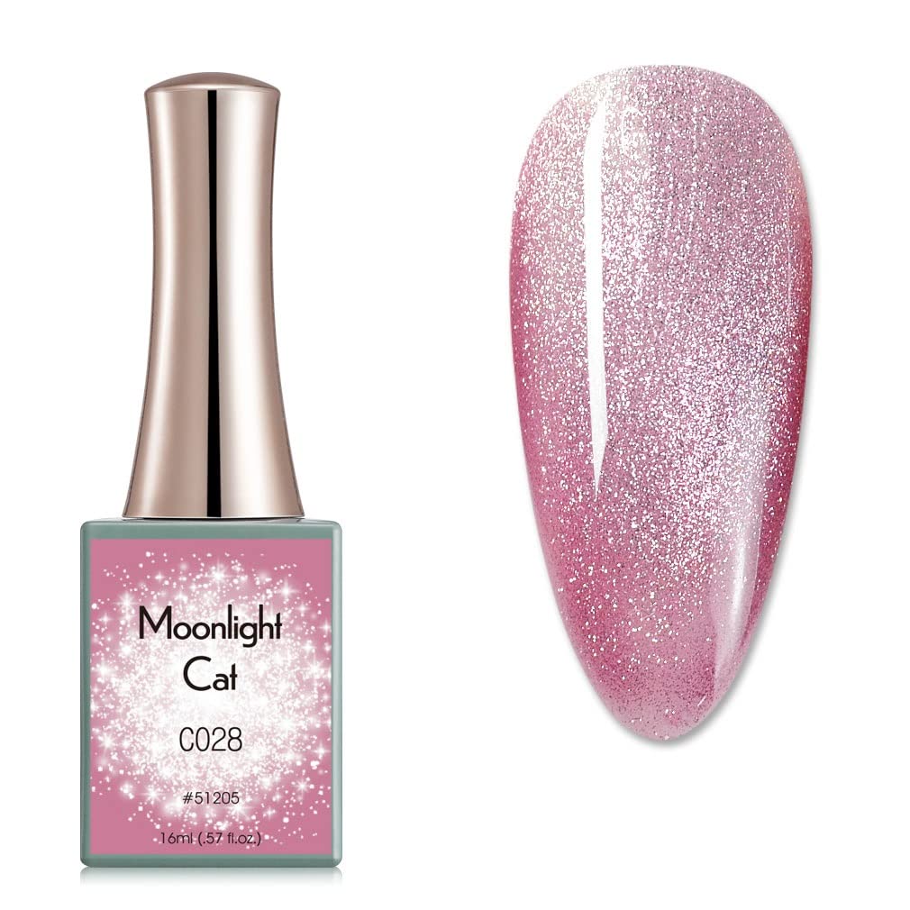 BELLE GAGA™ CANNI 16ml Soak Off UV LED Gel Nail Polish Set - Long Lasting Salon Quality Nail Art Starter Kit for DIY Manicure at Home (Color C028) - Perfect for Nail Art, Parties, Weddings & Special Occasions