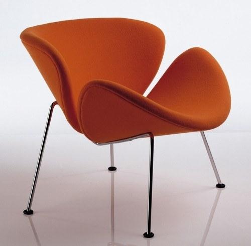 Pierre Paulin Orange Slice Chair by Artifort - Mid-Century Modern Lounge Chair for Living Room, Office & Reading Nook - Iconic Design Furniture for Home Decor