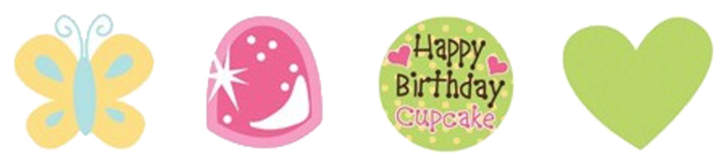 12-Piece Cupcake Toppers and Picks Set for Birthday Parties - Sweet Decorations for Cupcakes, Cakes & Desserts | Perfect for Birthday Celebrations, Baby Showers & Special Events
