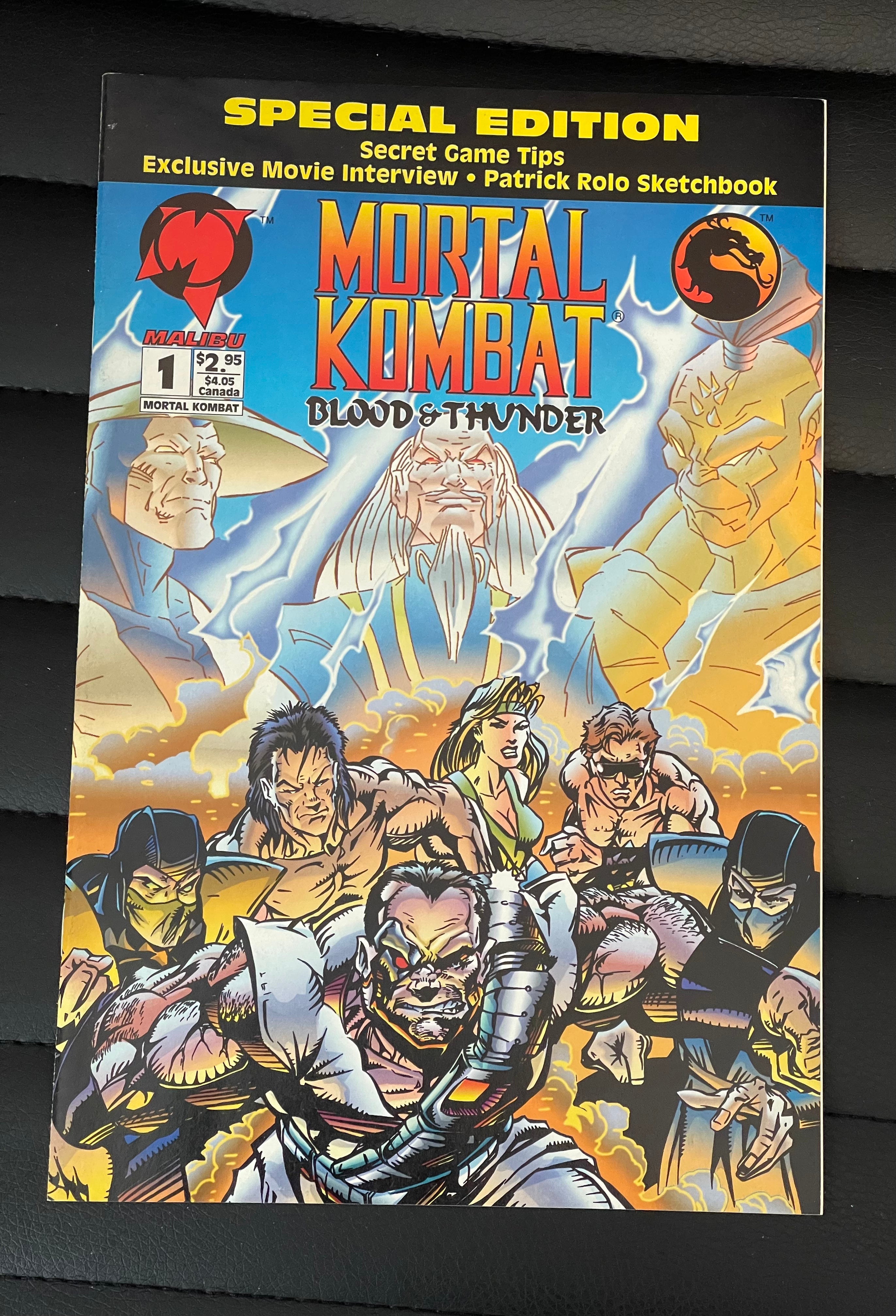 Mortal Kombat Special Edition Comic Book - Collectible Graphic Novel for Fans, Gifts & Home Decor | Perfect for Gaming Enthusiasts & Pop Culture Collectors