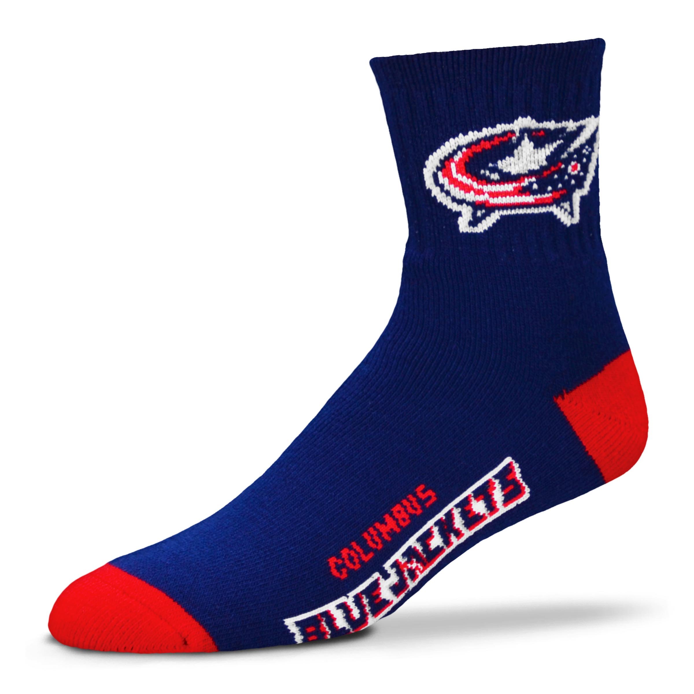 Men's Team Quarter Socks - Comfortable Athletic Socks for Running, Basketball & Casual Wear - For Bare Feet