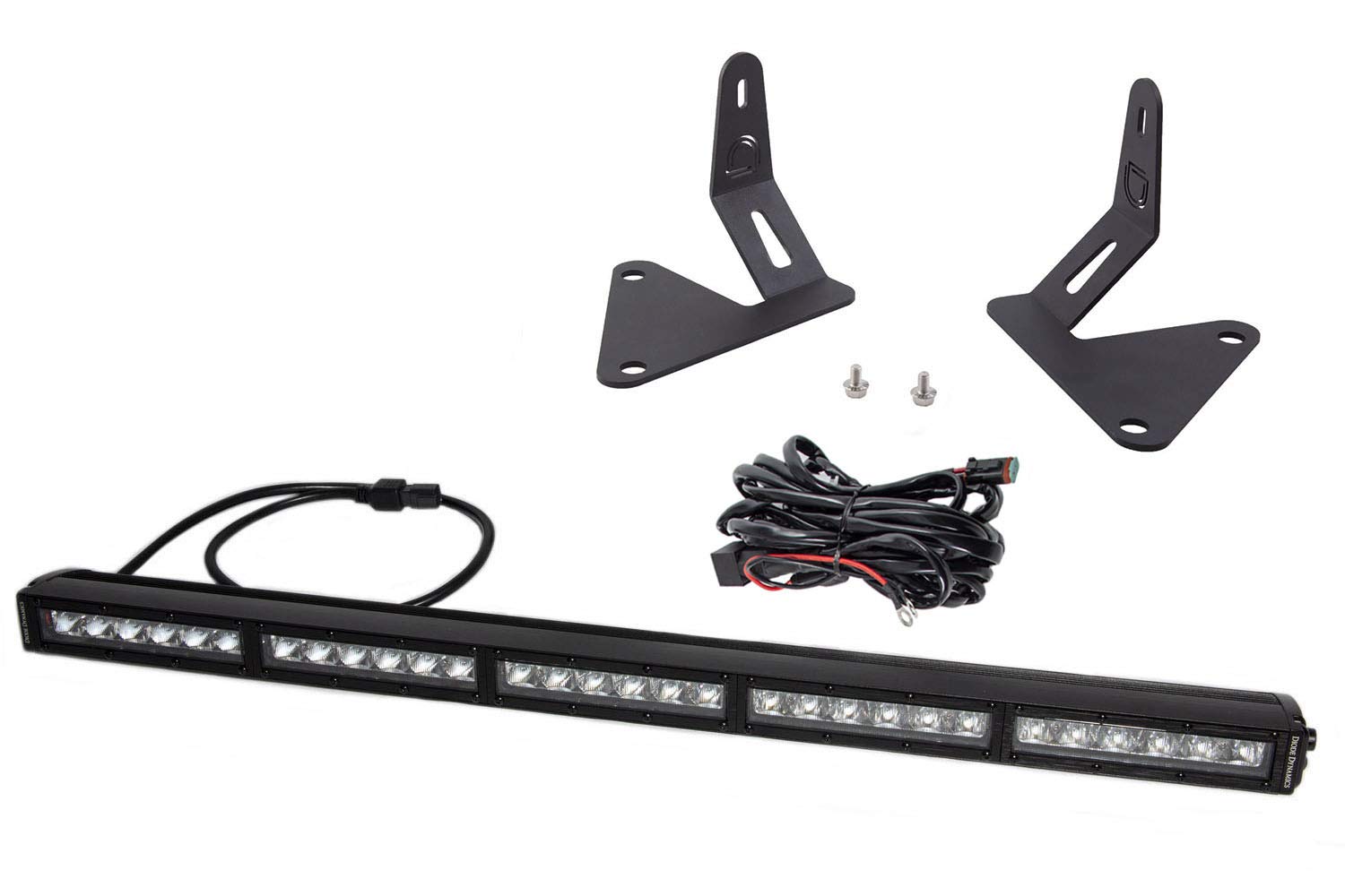 Diode Dynamics Stealth Light Bar Kit for GMC Canyon 2015-2020 - White LED Off-Road Driving Lights - Perfect for Night Driving & Off-Road Adventures
