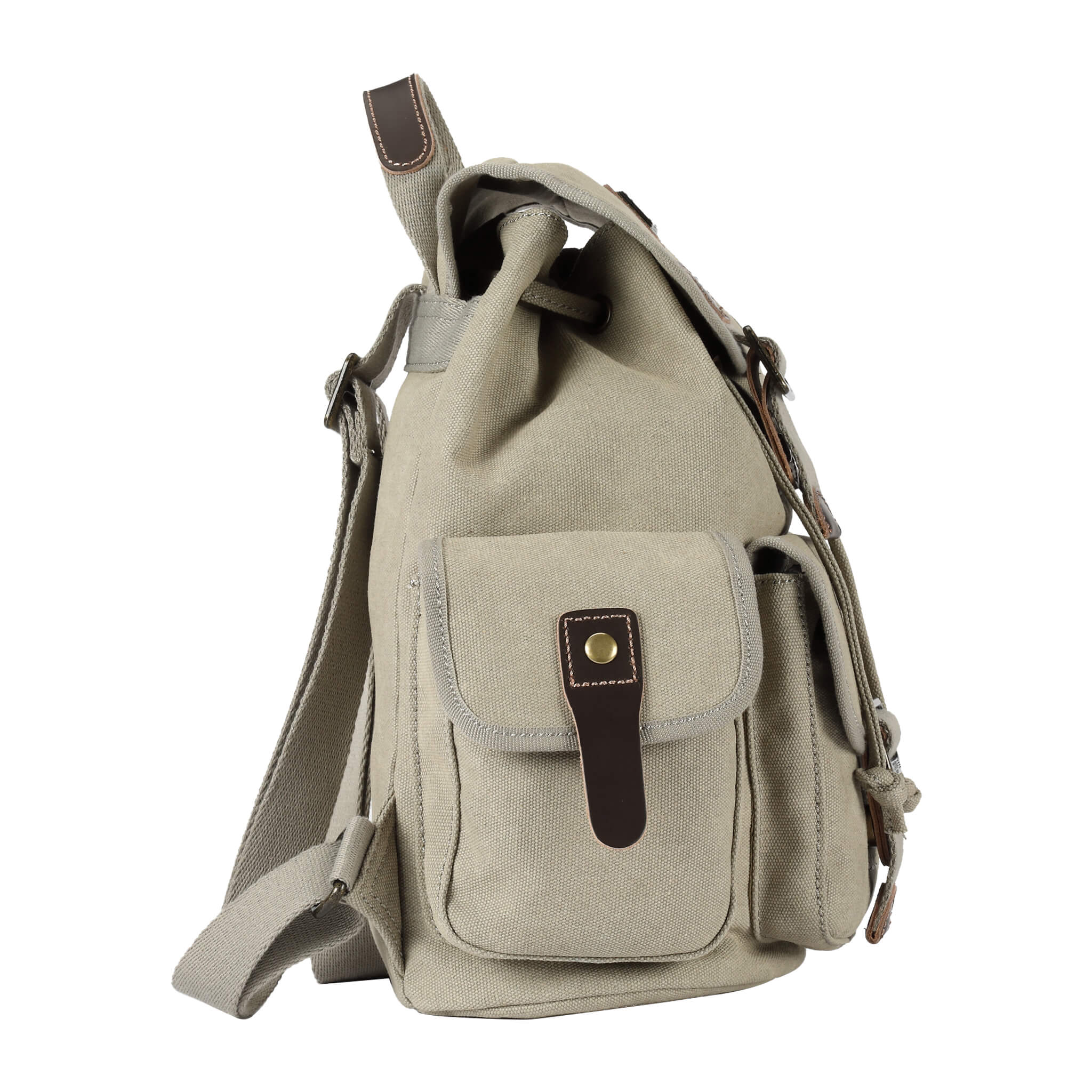 TRP0269 Troop London Classic Small Drawstring Backpack - Lightweight & Durable for School, Travel & Gym | Water-Resistant Daypack for Men & Women