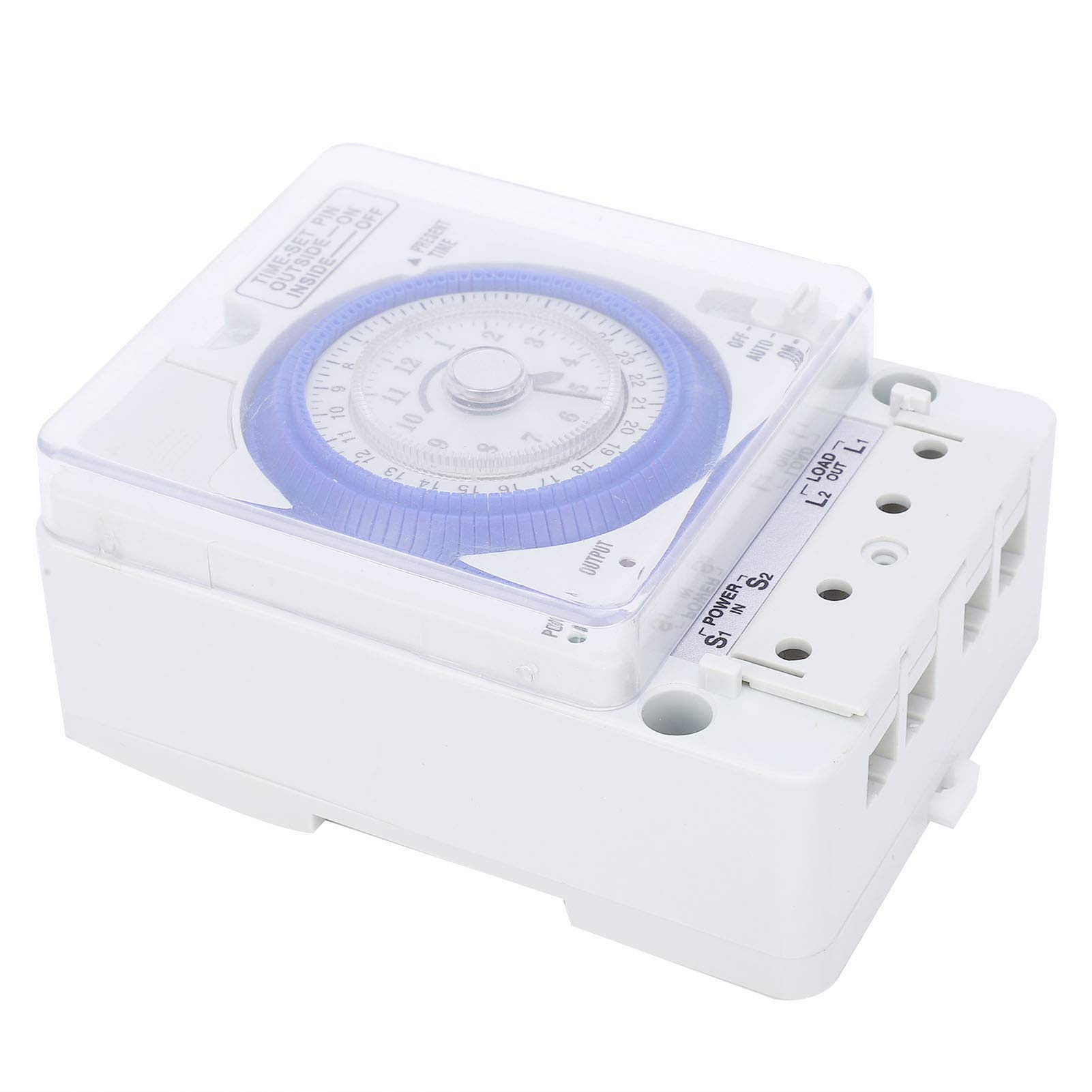 24 Hour Timer Switch - Heavy Duty Industrial Timer with Durable Stable Structure for Engineers & Factories | Perfect for Automation Control, Equipment Scheduling & Power Management