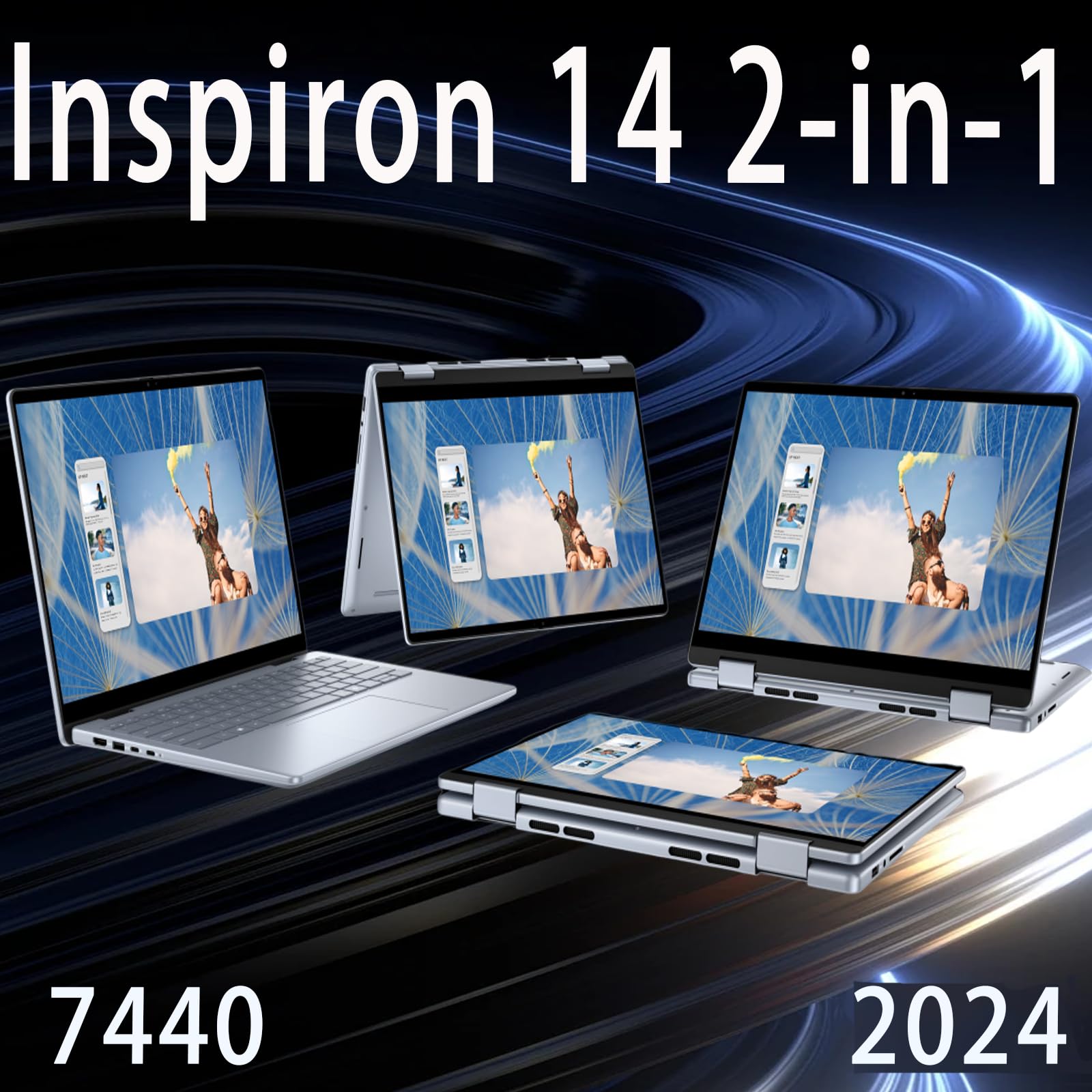 Dell Inspiron 14 7430 2-in-1 Business Laptop - 14