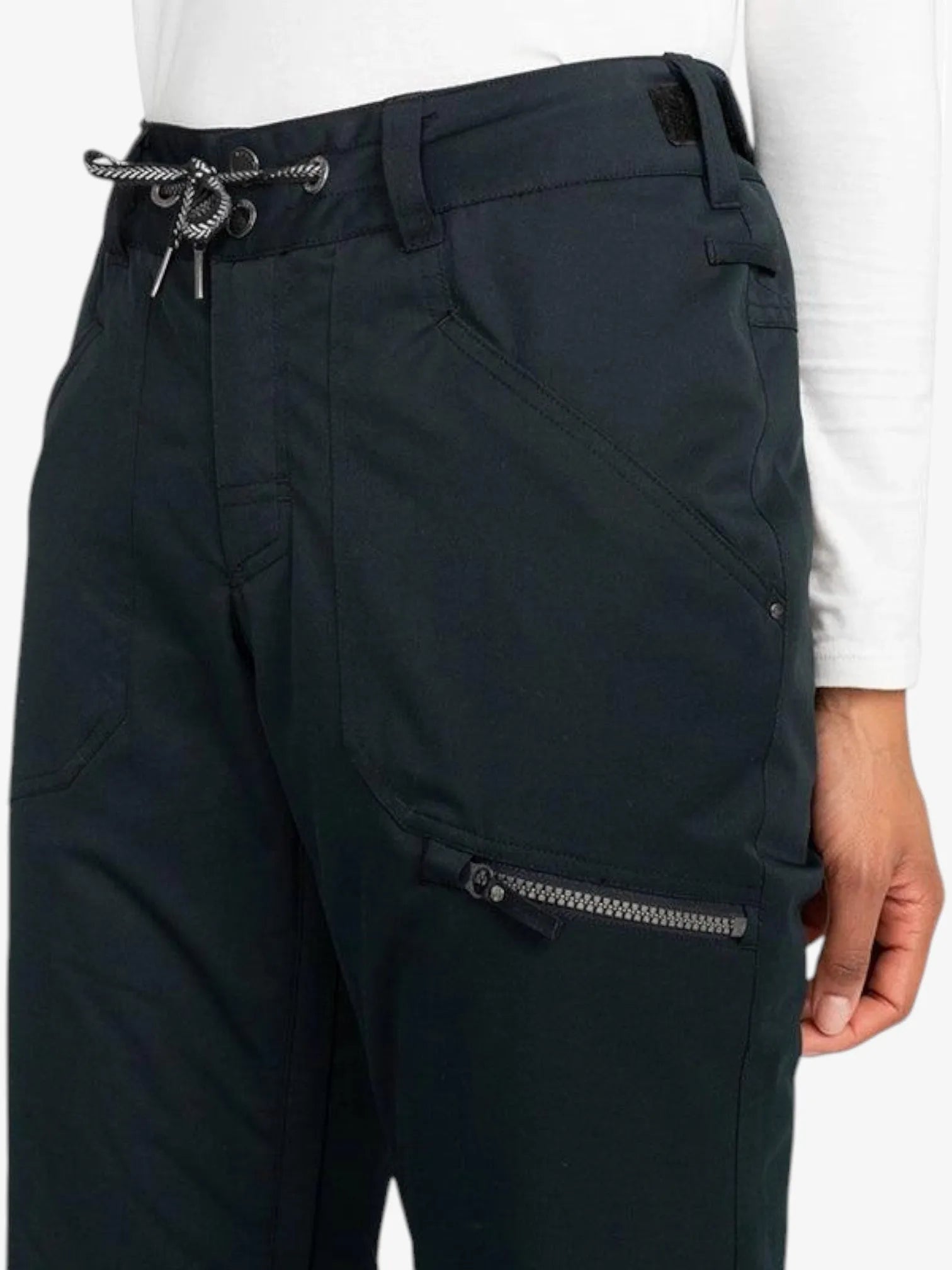 ROXY Women's Nadia Snow Pants - Black - Waterproof & Insulated Ski Pants for Winter Sports & Outdoor Activities