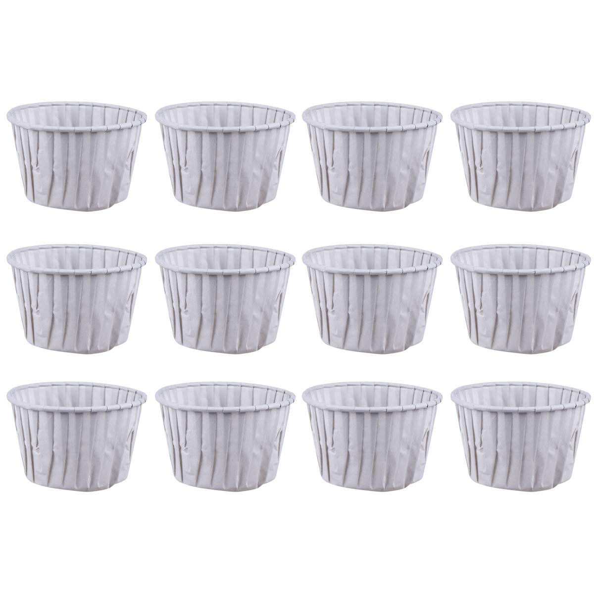 DOITOOL 50-Pack Foil Tulip Cupcake Liners - Premium Baking Cups for Muffins, Cupcakes & Mini Desserts - Perfect for Birthday Parties, Baking Supplies & Home Kitchen Use