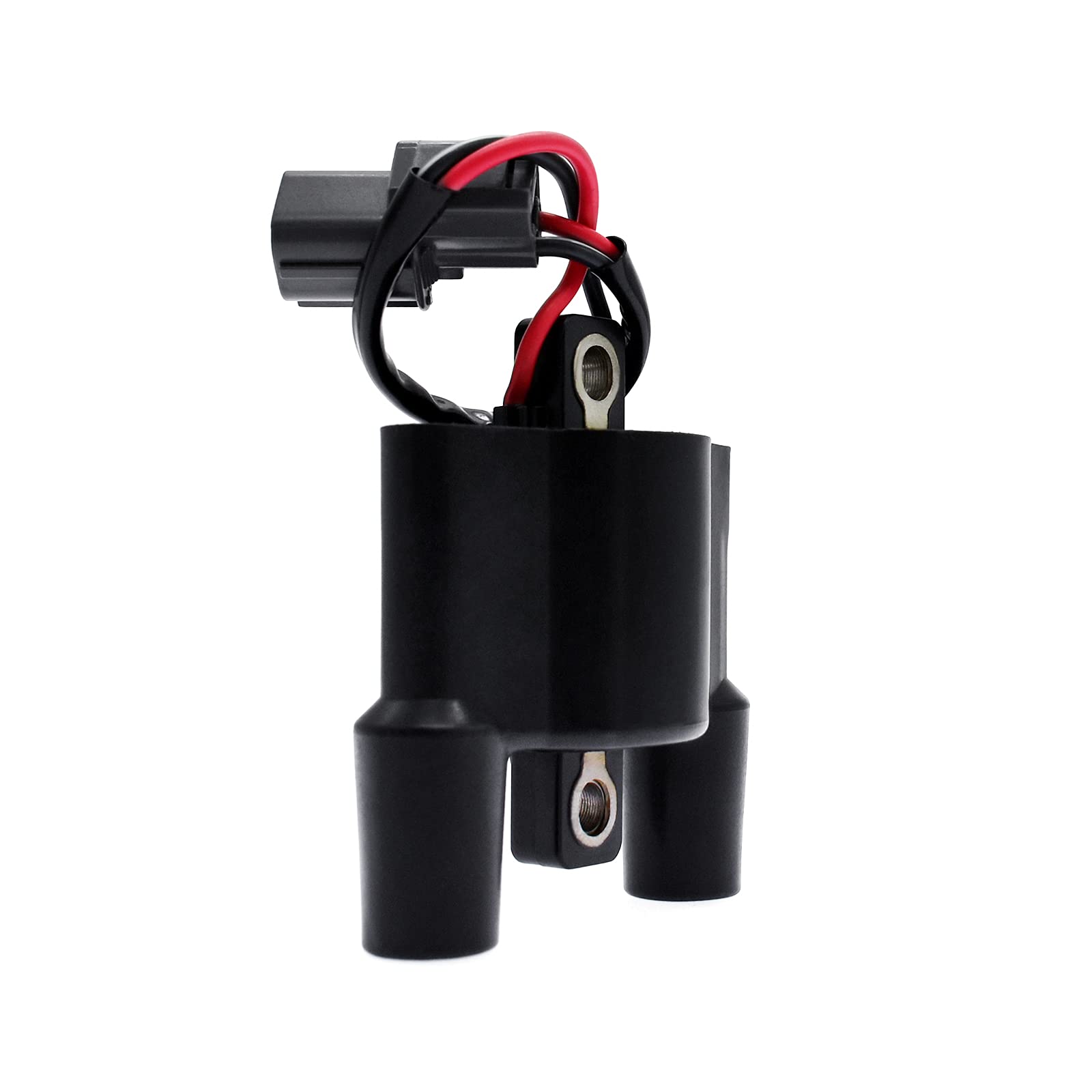F6T557 Ignition Coil 21121-3722 21121-0720 63P-82310-01-00 Replacement Part Compatible with Yamaha F60 F150 F50 F75 F90 4-Stroke Outboard Motors - Perfect for Marine Engine Repair & Maintenance