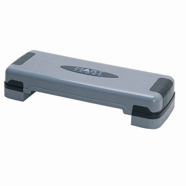 HART Small Aerobics Steps - Adjustable Workout Stepper for Home Exercise, Cardio Training & Fitness - Perfect for Aerobics, Step Workouts & Home Gym