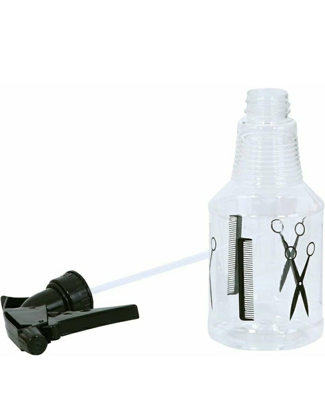 Best Hair Spray Bottle - Transparent Multi-Use Spray Bottle for Hair Care, Cleaning & Gardening | Refillable Plastic Sprayer for Styling, Plants & Household Use