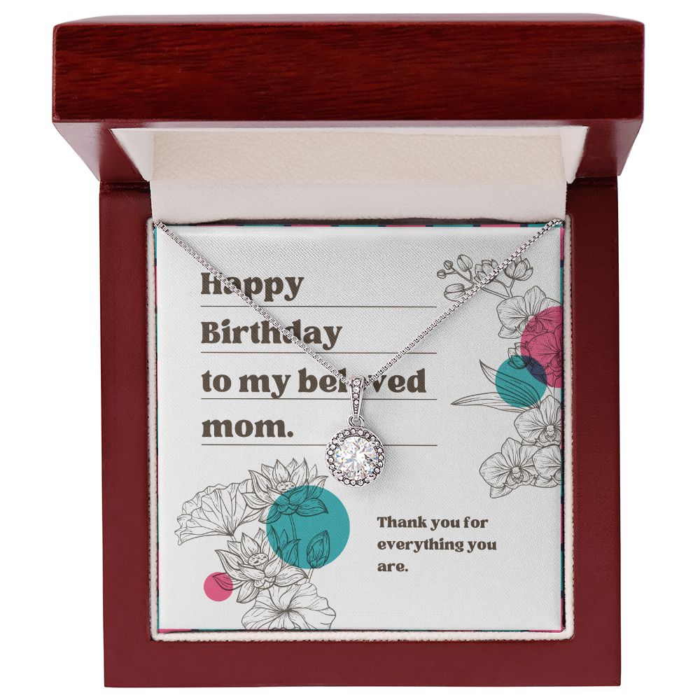 Birthday Gifts for Mom - Elegant Jewelry Necklace with Heart Pendant - Perfect Birthday Present for Mother's Day, Anniversary & Special Occasions