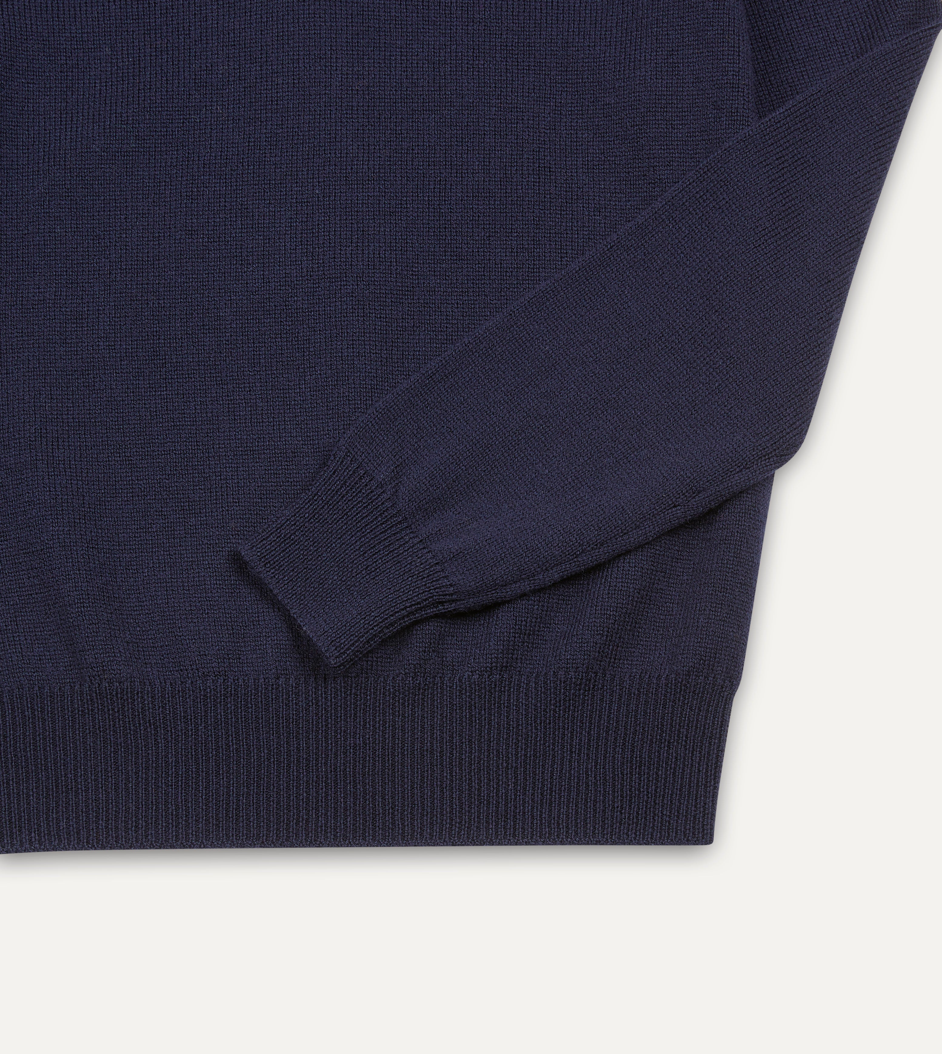 Premium Navy Blue Merino Wool V-Neck Sweater for Men - Soft & Warm Winter Pullover - Perfect for Office, Casual Wear & Outdoor Activities