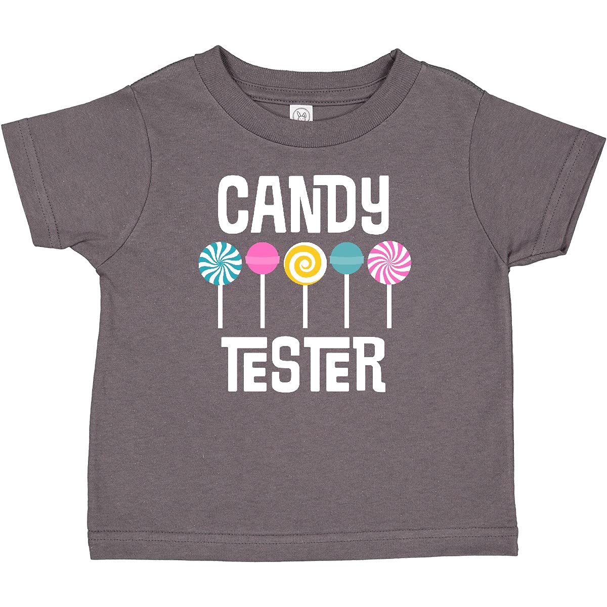 Inktastic Candy Tester Cute Sweets Baby T-Shirt - Soft Cotton Toddler Tee for Boys & Girls - Perfect for Birthday Parties, Photo Shoots & Everyday Play
