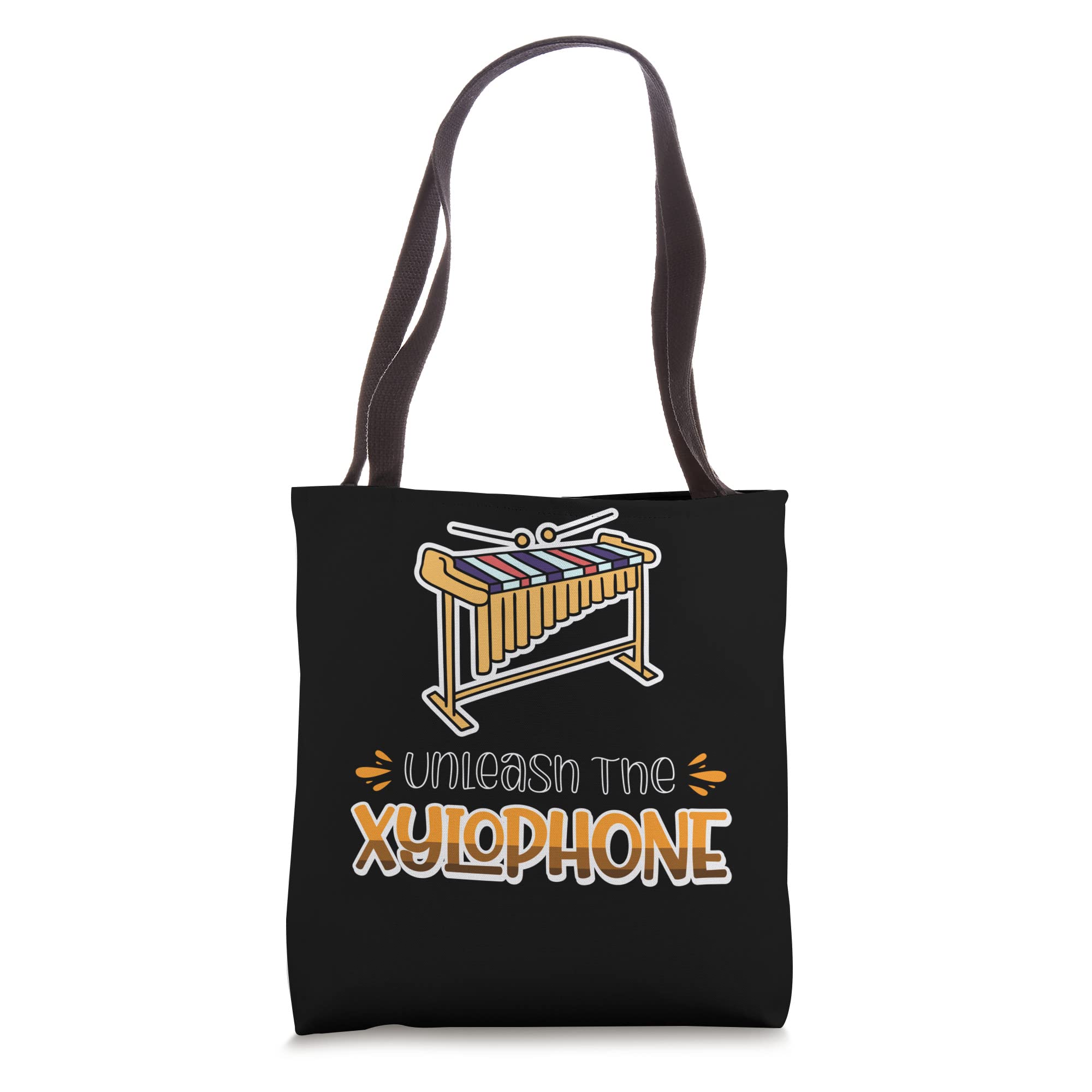 Stylish Xylophone Tote Bag for Women - Durable Canvas Shoulder Bag with Musical Note Design - Perfect for Music Lovers, Shopping, Beach & Daily Use