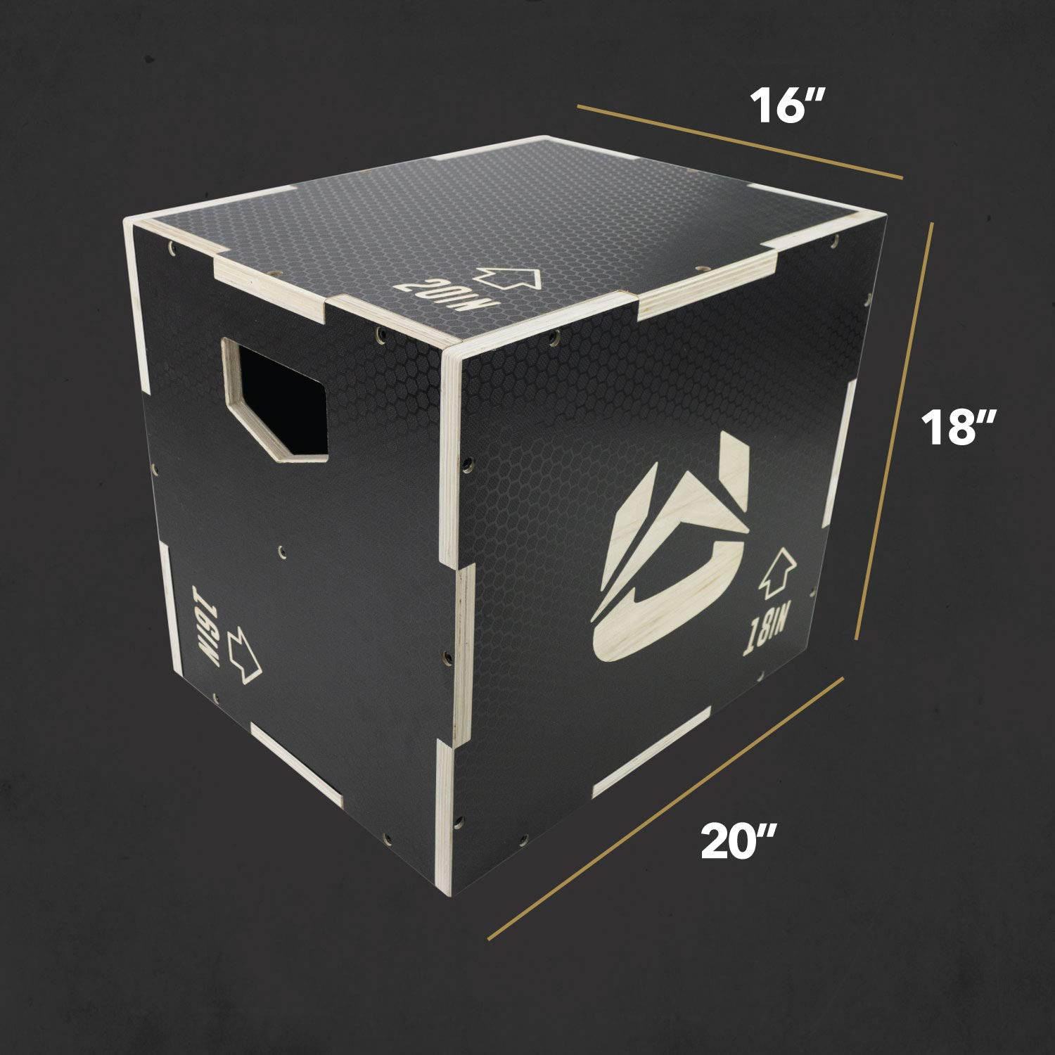 Premium Wooden Plyo Box for Jump Training - 31