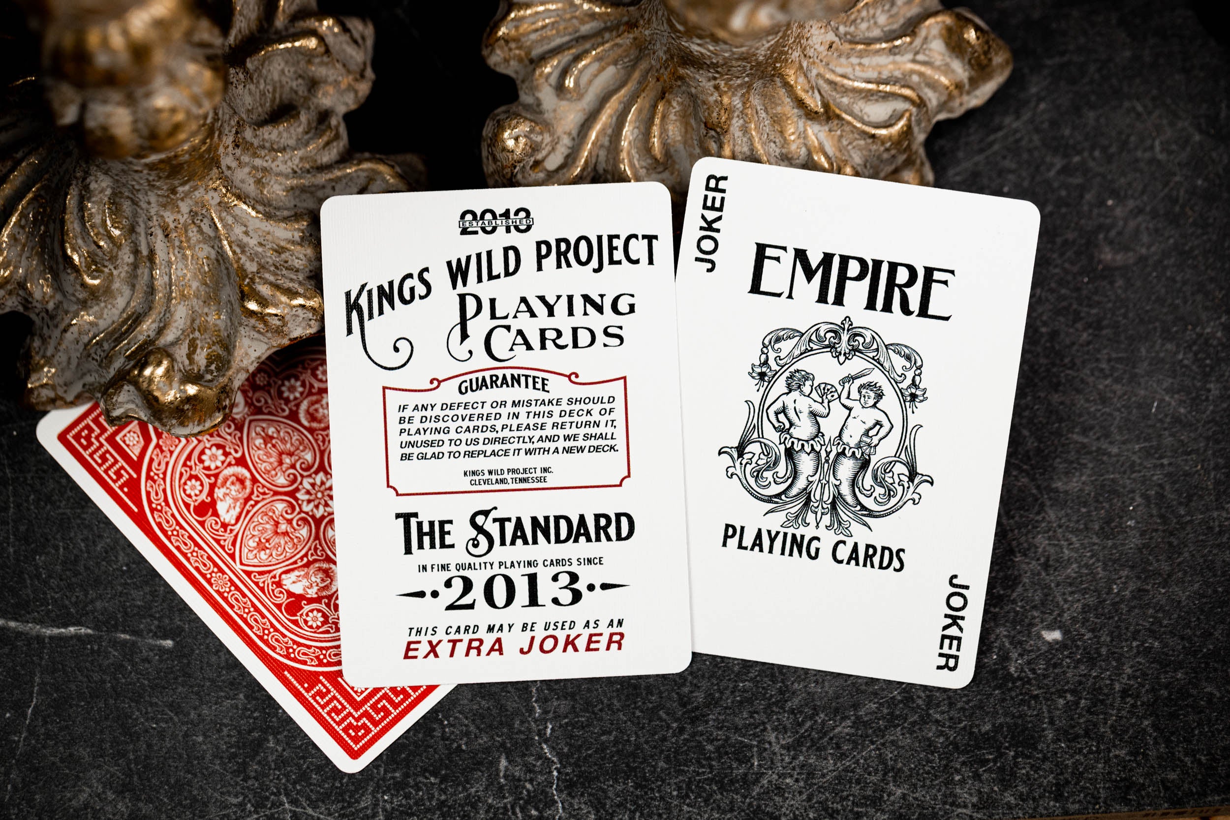 Premium Empire Luxury Playing Cards - Elegant & Durable Poker Cards for Magic Tricks, Cardistry, and Casino Night Games - Perfect for Gifts, Collectors & Professional Players