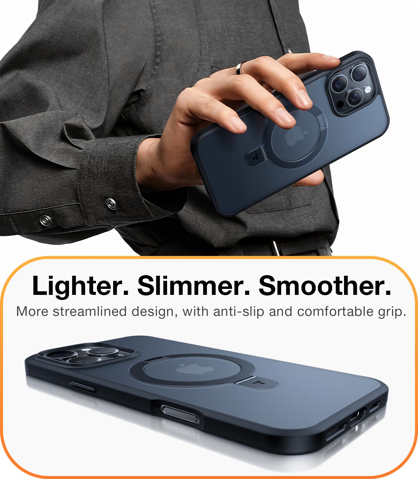 TORRAS Magnetic Case for iPhone 16 Pro 6.3