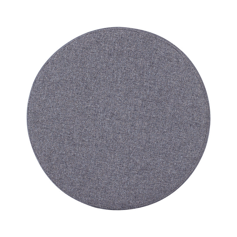 OMNI 46cm Grey Storage Ottoman - Versatile Footrest, Extra Seating & Stylish Home Decor for Living Room, Bedroom or Office