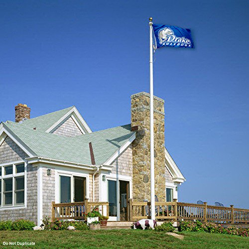 Drake Bulldogs University Large College Flag - 3x5 Feet NCAA Team Banner for Game Day, Tailgating, Dorm Room & Fan Decor