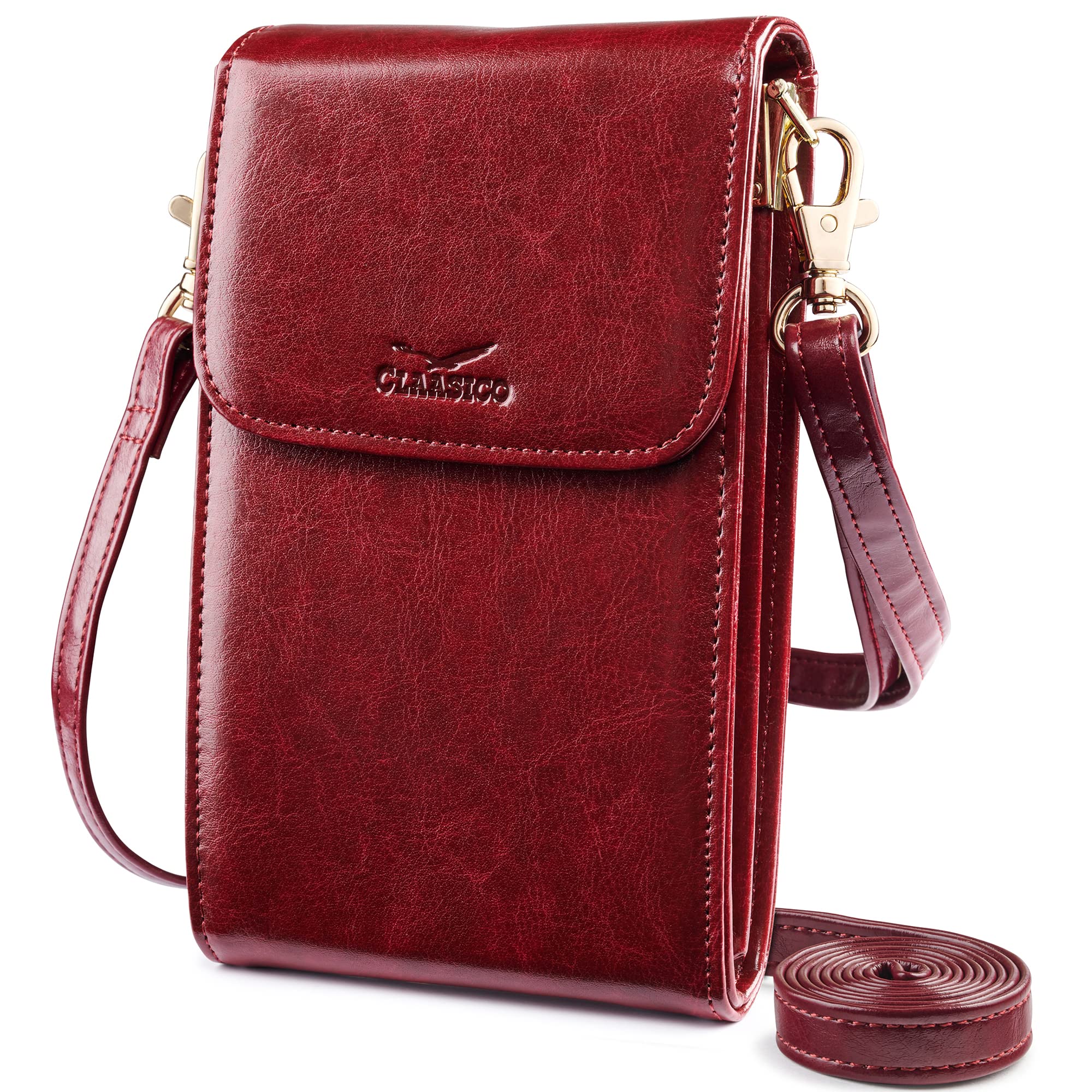 Classic Small Crossbody Phone Purse for Women - Stylish Wallet Bag for iPhone, Credit Cards & Essentials | Perfect for Travel, Shopping & Everyday Use