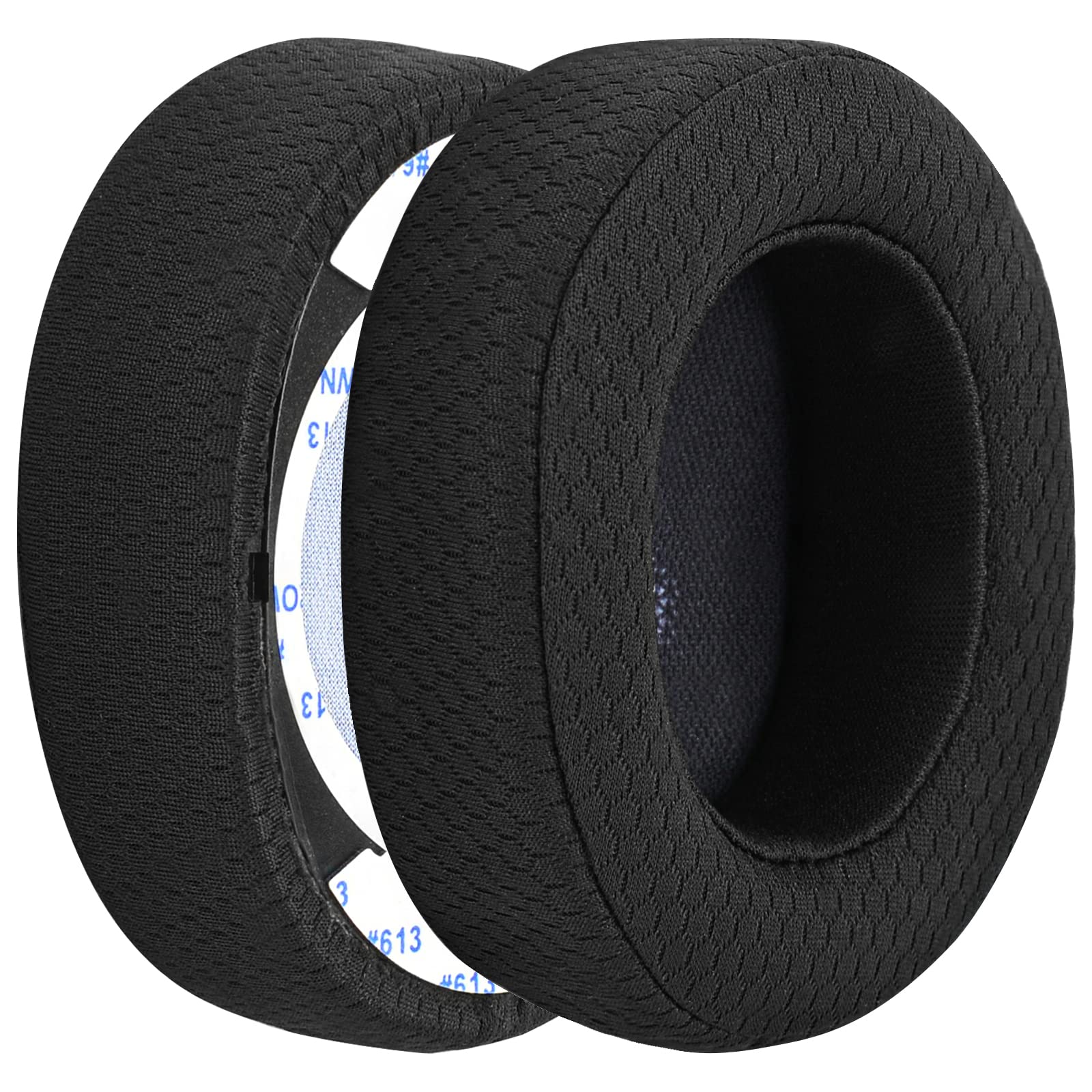 Geekria UltraSoft Replacement Ear Pads for JBL E55BT Headphones - Premium Thick Mesh Fabric Ear Cushions, Noise Isolating Earpads, Comfortable Headset Ear Cups Cover (Black) - Perfect for Gaming, Music & Office Use