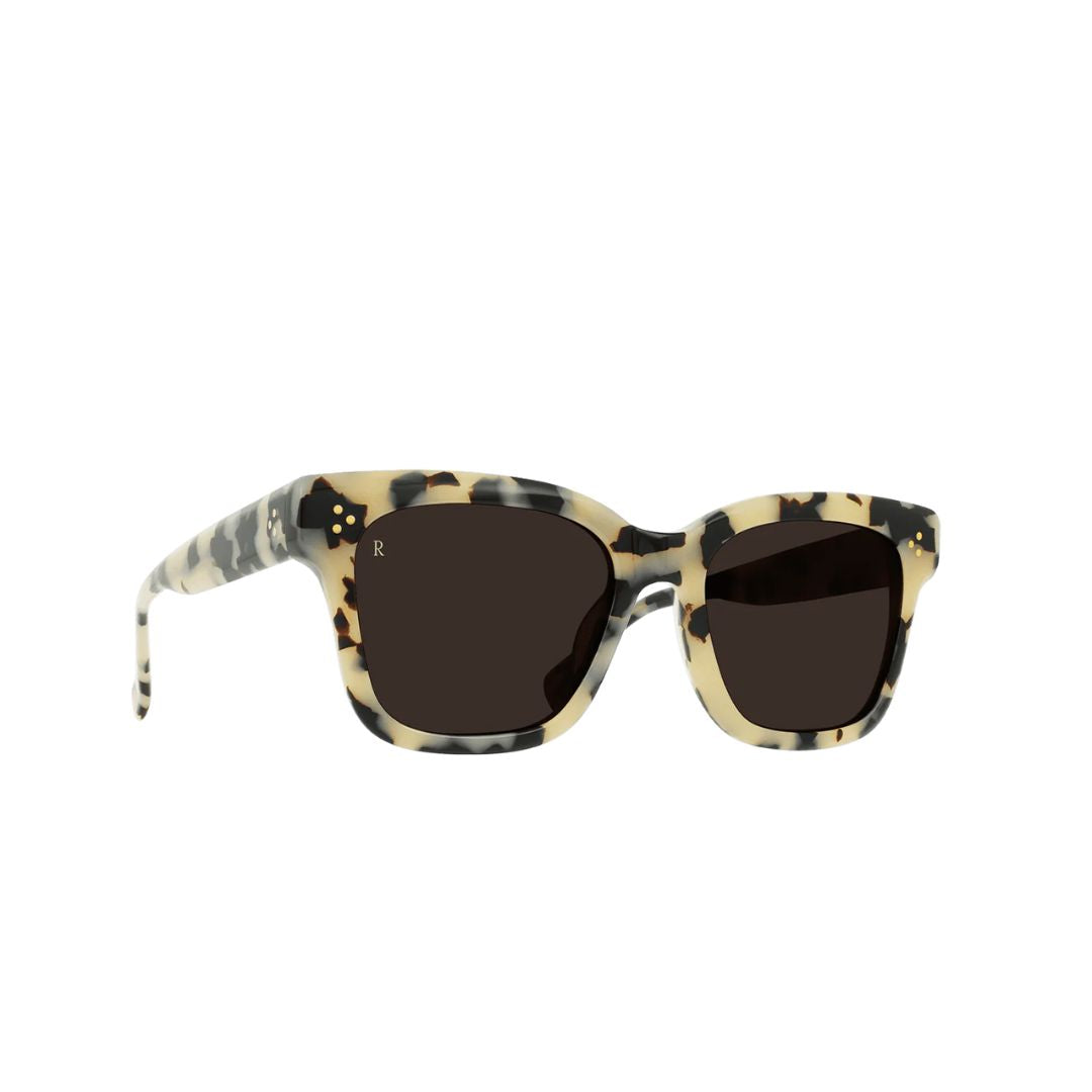 Breya Sunglasses Ivory Tortoise Frame - UV Protection Polarized Lenses for Women & Men - Perfect for Outdoor Activities, Beach, Driving & Fashion