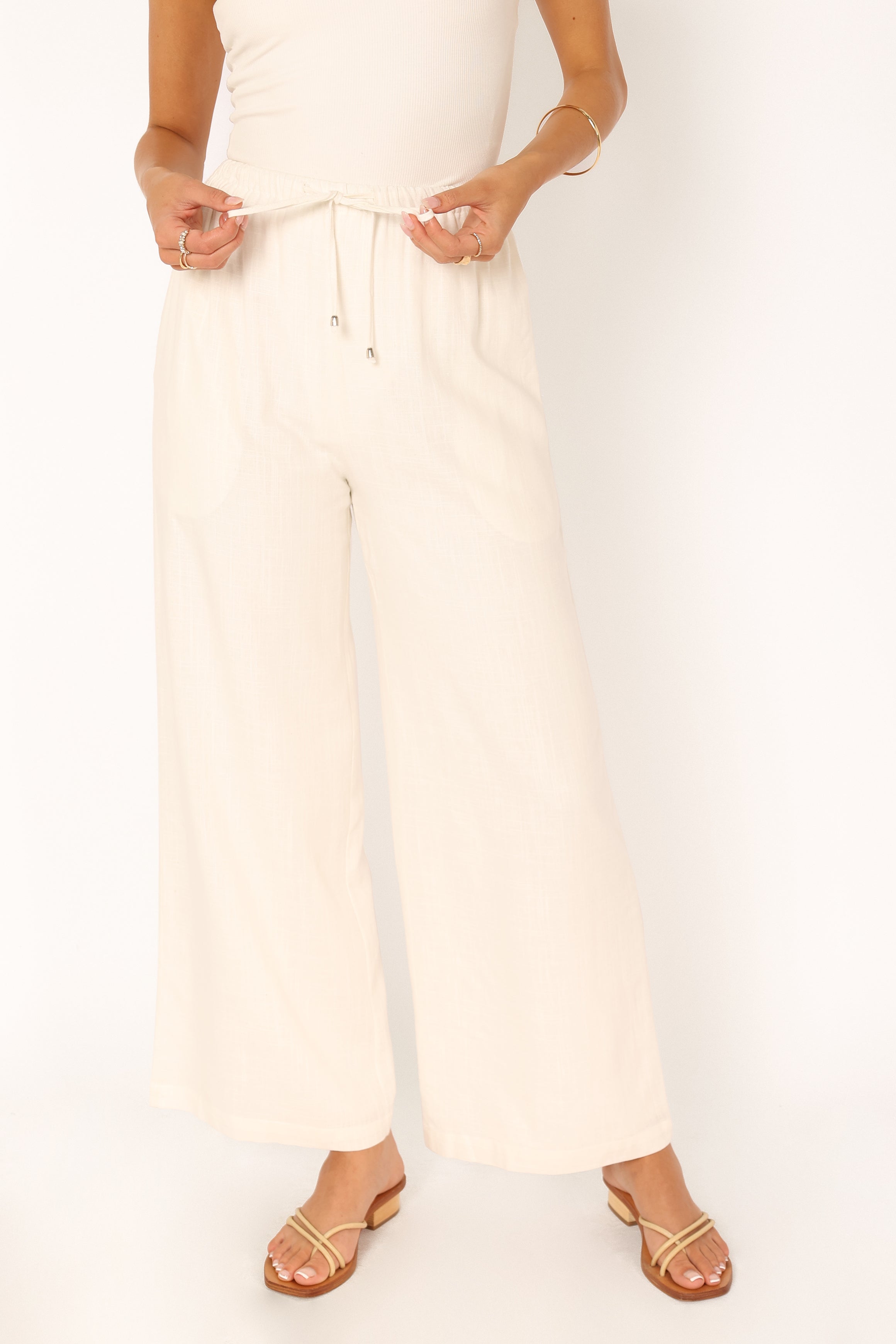 Harley Women's High Waisted White Pants - Comfortable Stretch Yoga Pants for Workout, Yoga, Running & Lounge Wear