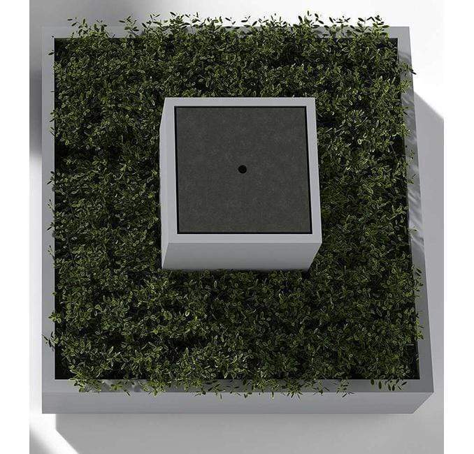 Elegant Column & Base Fountain - Outdoor Garden Water Feature for Patio, Yard, and Landscape Decoration