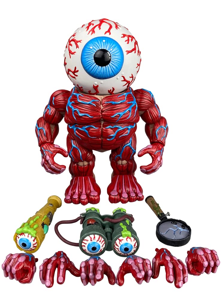 Premium DNA Toys Madballs Wave 1 - Oculus Orbus Collectible Action Figure for Kids & Adults | Horror-Inspired Toy for Display, Play & Collection | Perfect for Halloween Decor & Gift Giving
